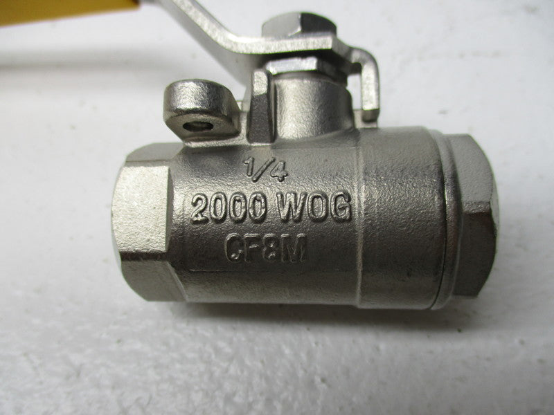 PARKER 2000WOG CF8M 1/4" NSNP