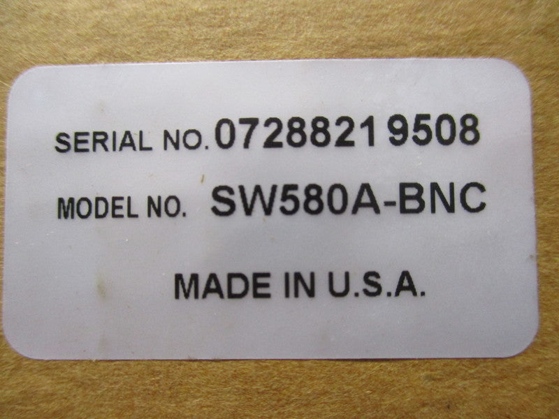 BLACK BOX SW580A-BNC  NSMP