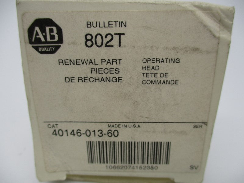 ALLEN BRADLEY 40146-013-60 (WH) NSMP