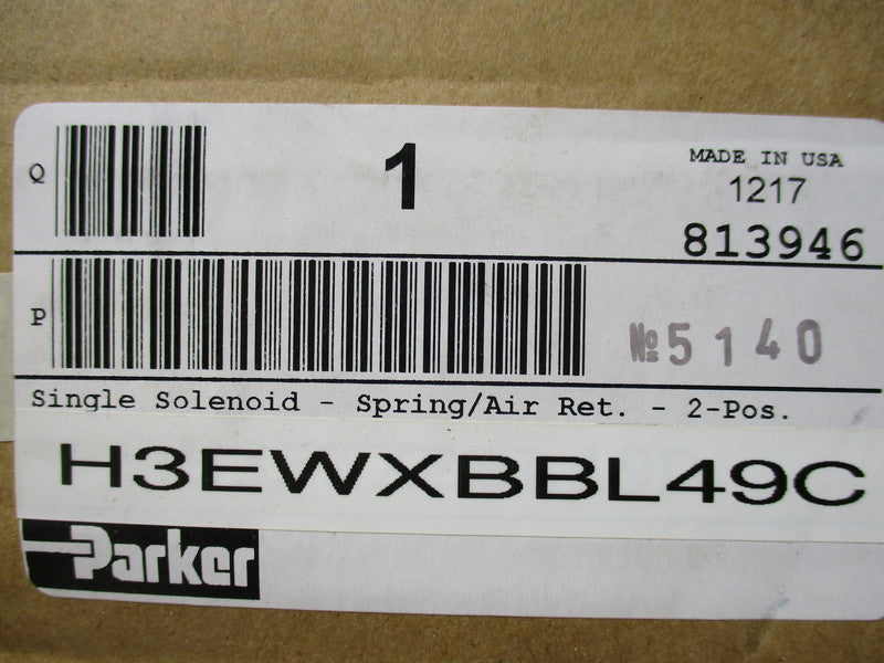PARKER H3EWXBBL49C  NSMP
