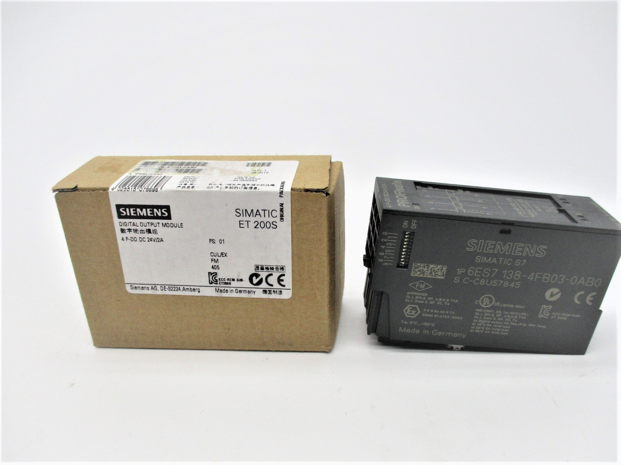 SIEMENS 6ES7138-4FB03-0AB0 24VDC 2A NSMP