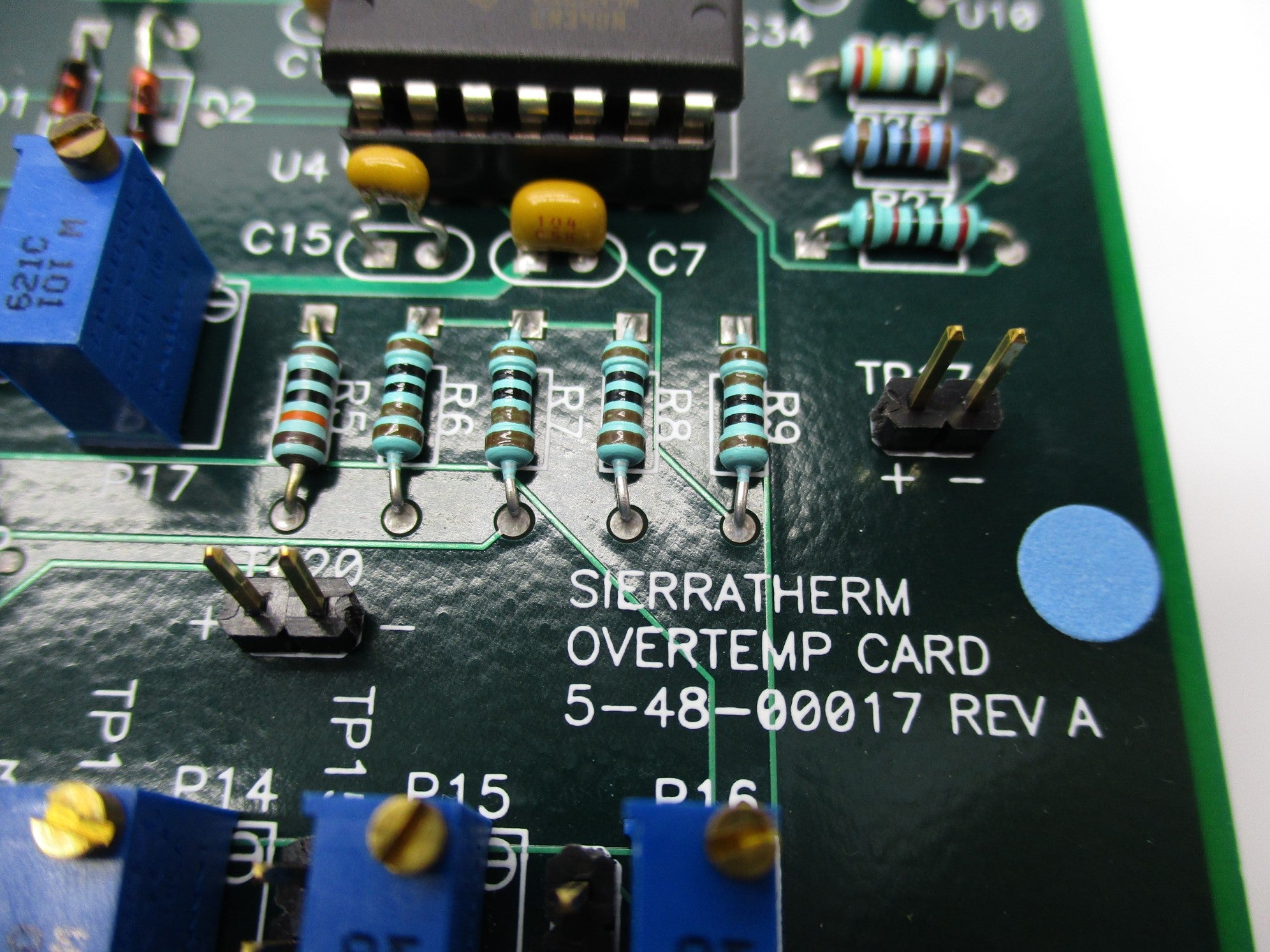 SIERRATHERM 5-48-00017 REV. A NSNP