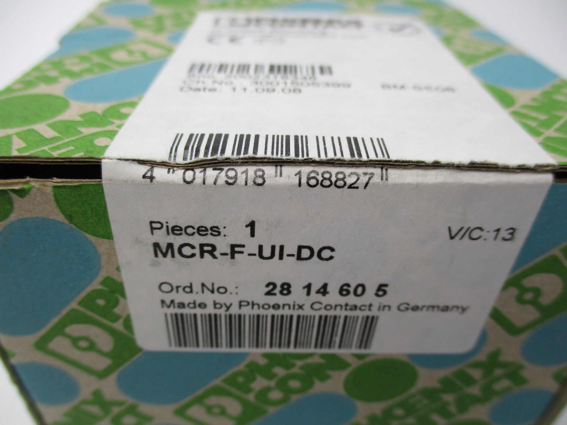 PHOENIX CONTACT MCR-F-UI-DC 2814605 20-30VDC NSMP
