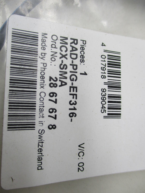 PHOENIX CONTACT RAD-PIG-EF316-MCX-SMA  NSMP