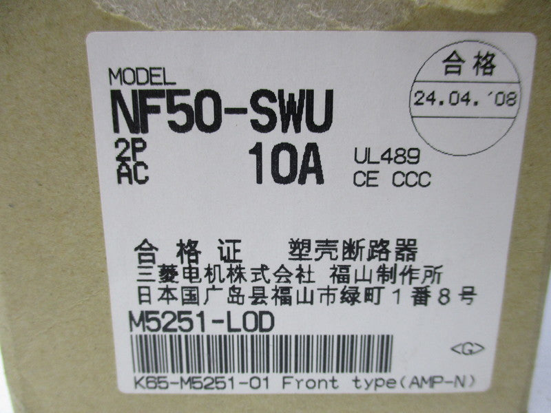 MITSUBISHI NF50-SWU-2P-10A  NSMP