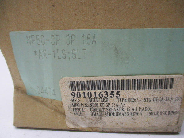 MITSUBISHI NF50-CP-3P-15A  NSMP