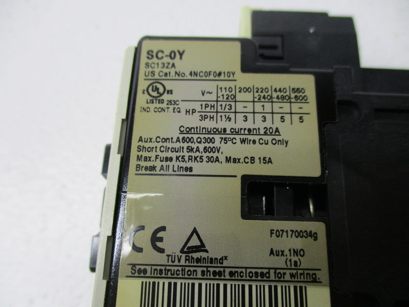 FUJI ELECTRIC SW-0Y/2E 4NW0F0AC10KY  NSMP