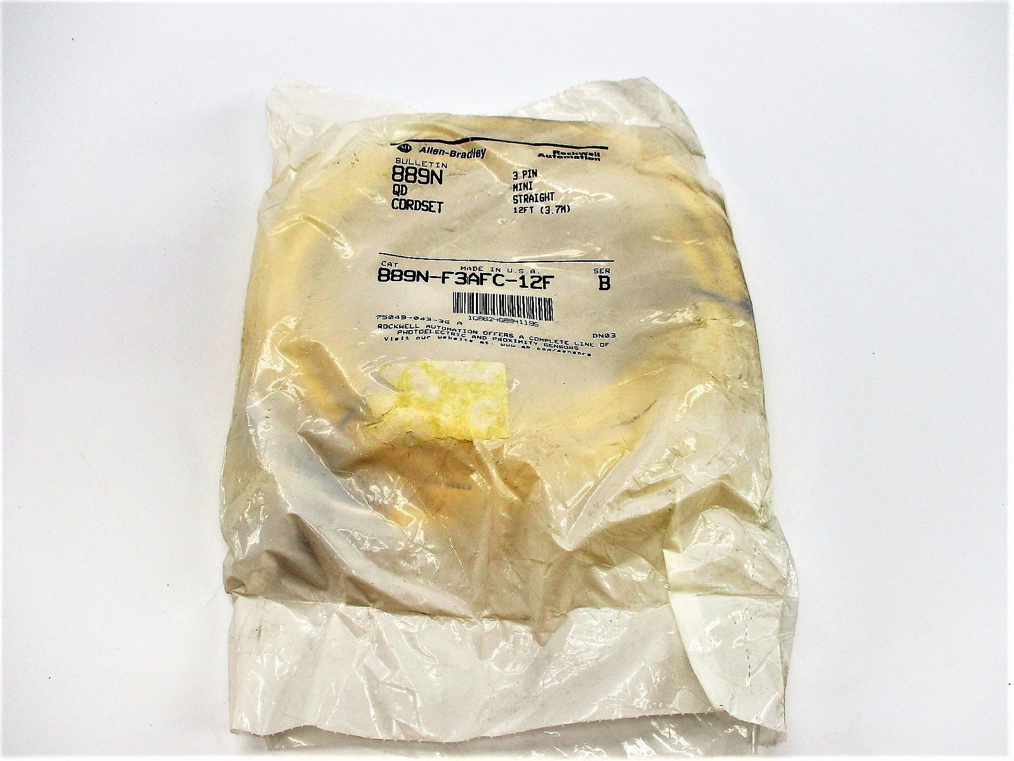 ALLEN BRADLEY 889N-F3AFC-12F SER. B 600V 13A NSMP
