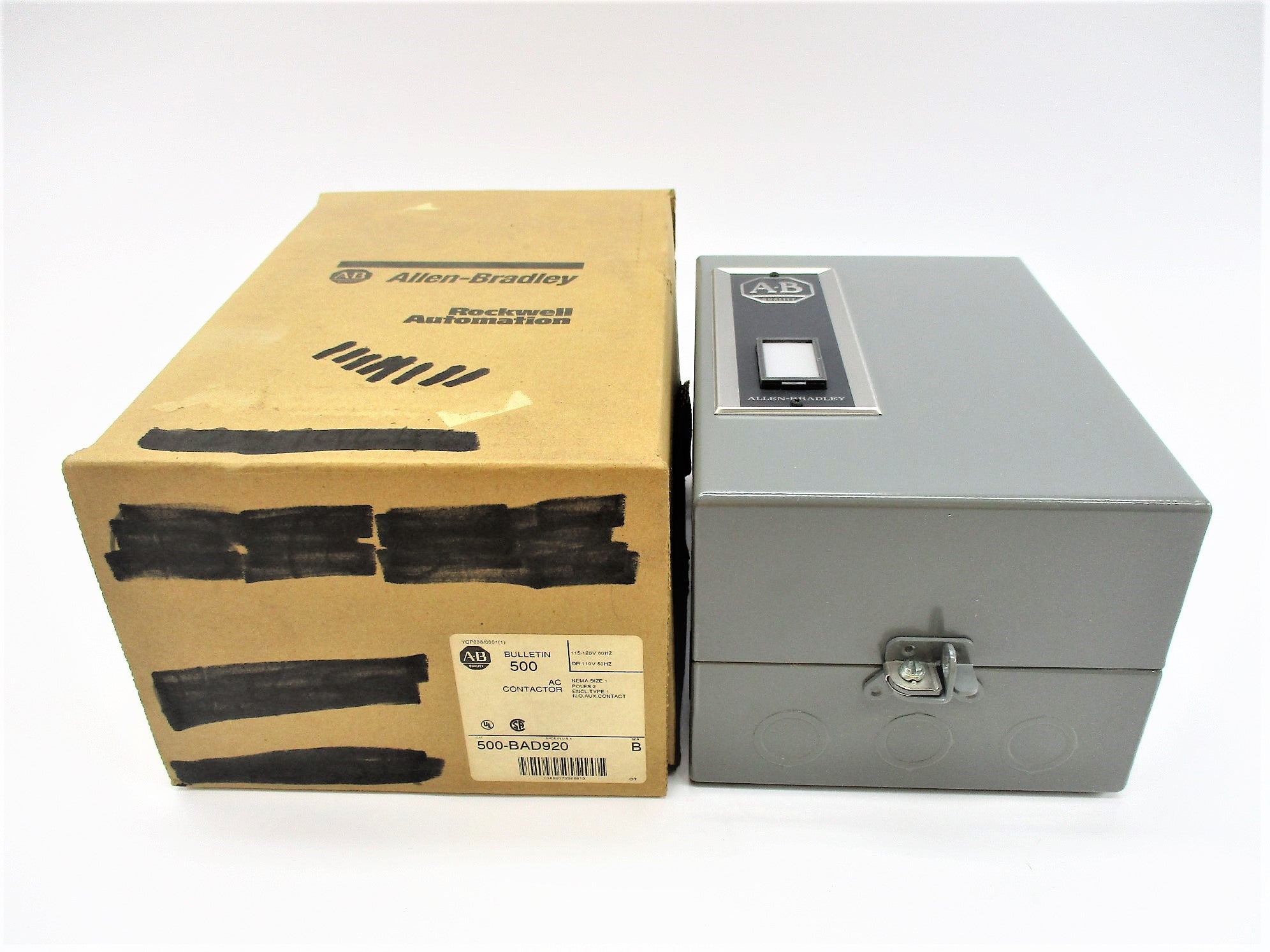 ALLEN BRADLEY 500-BAD920 SER. B 110-120V NSMP