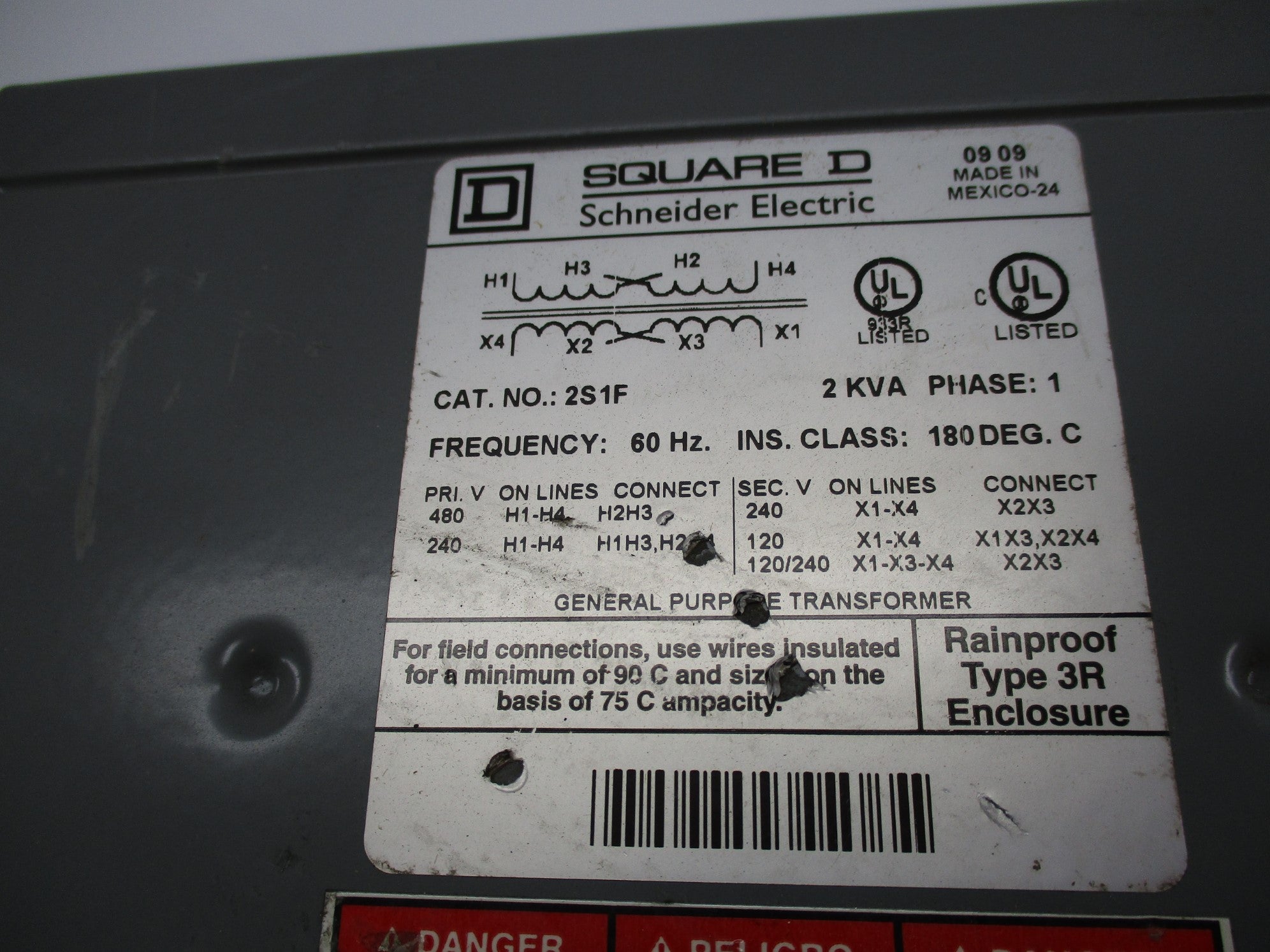 SQUARE D 2S1F NSNP