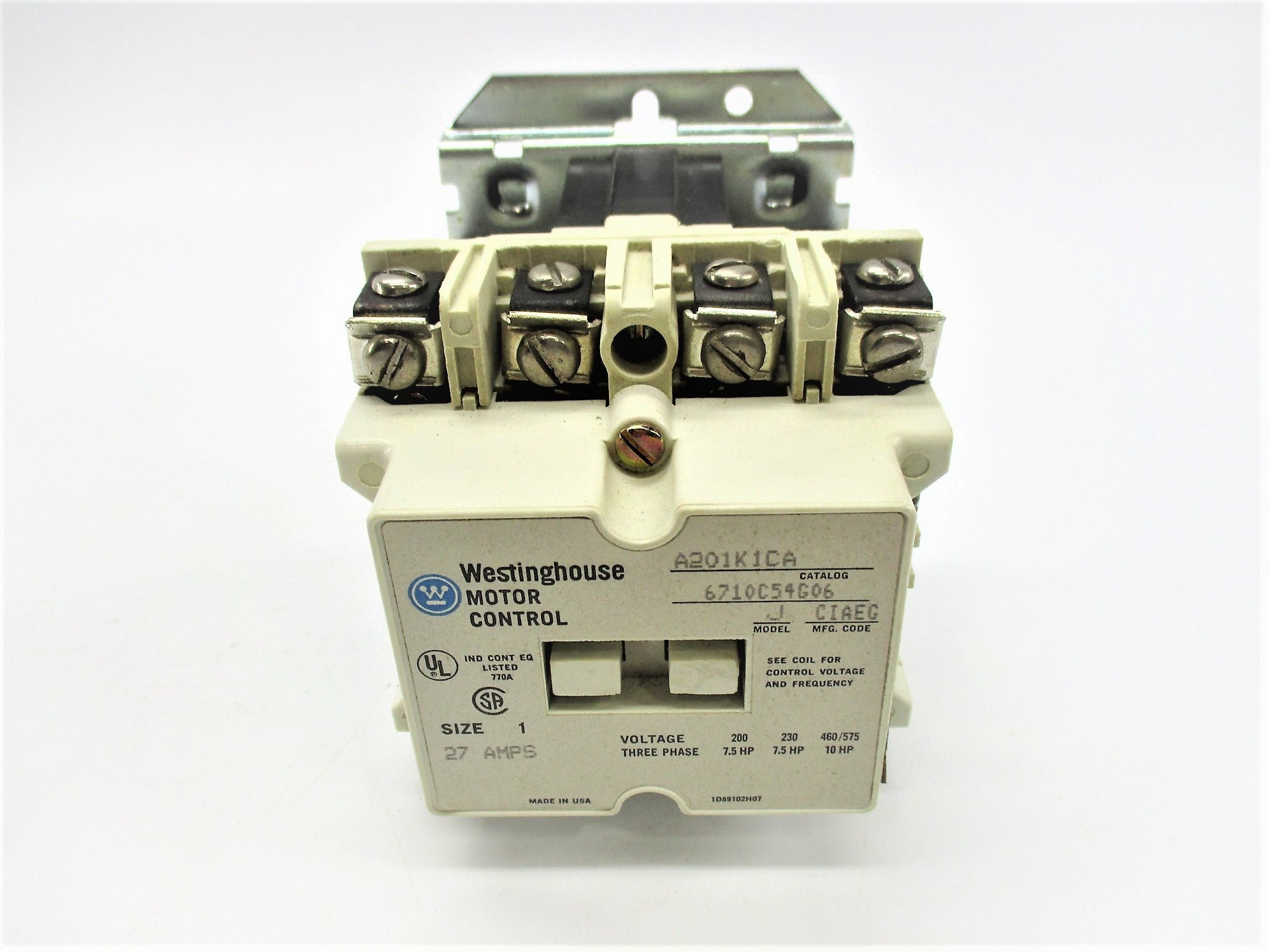 WESTINGHOUSE A201K1CA MODEL J NSNP