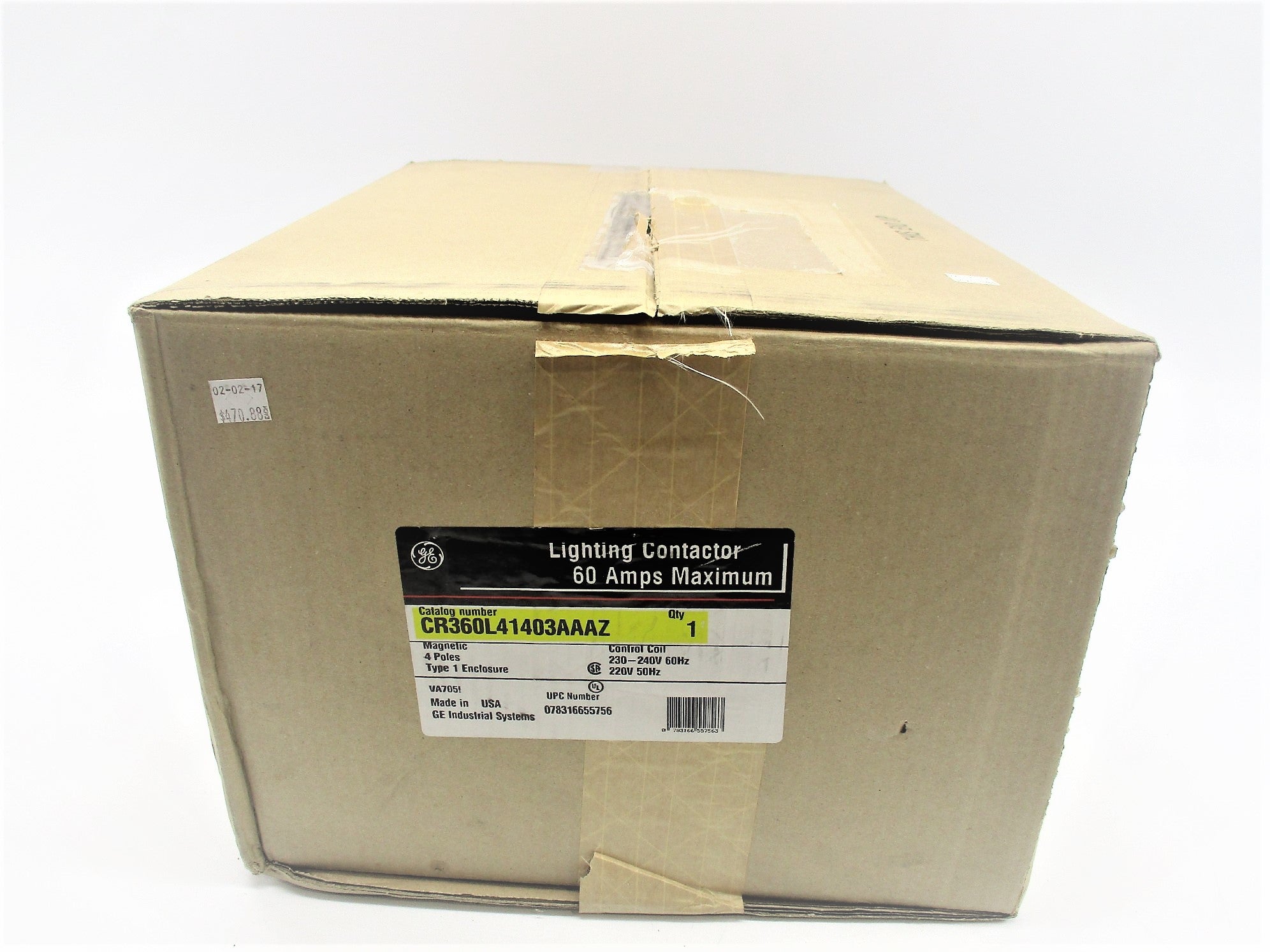 GENERAL ELECTRIC CR360L41403AAAZ 220/240V NSMP