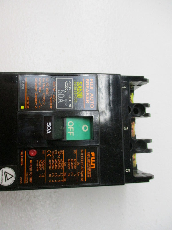 FUJI ELECTRIC  SA53B BB3BSB-050 50A  NSNP