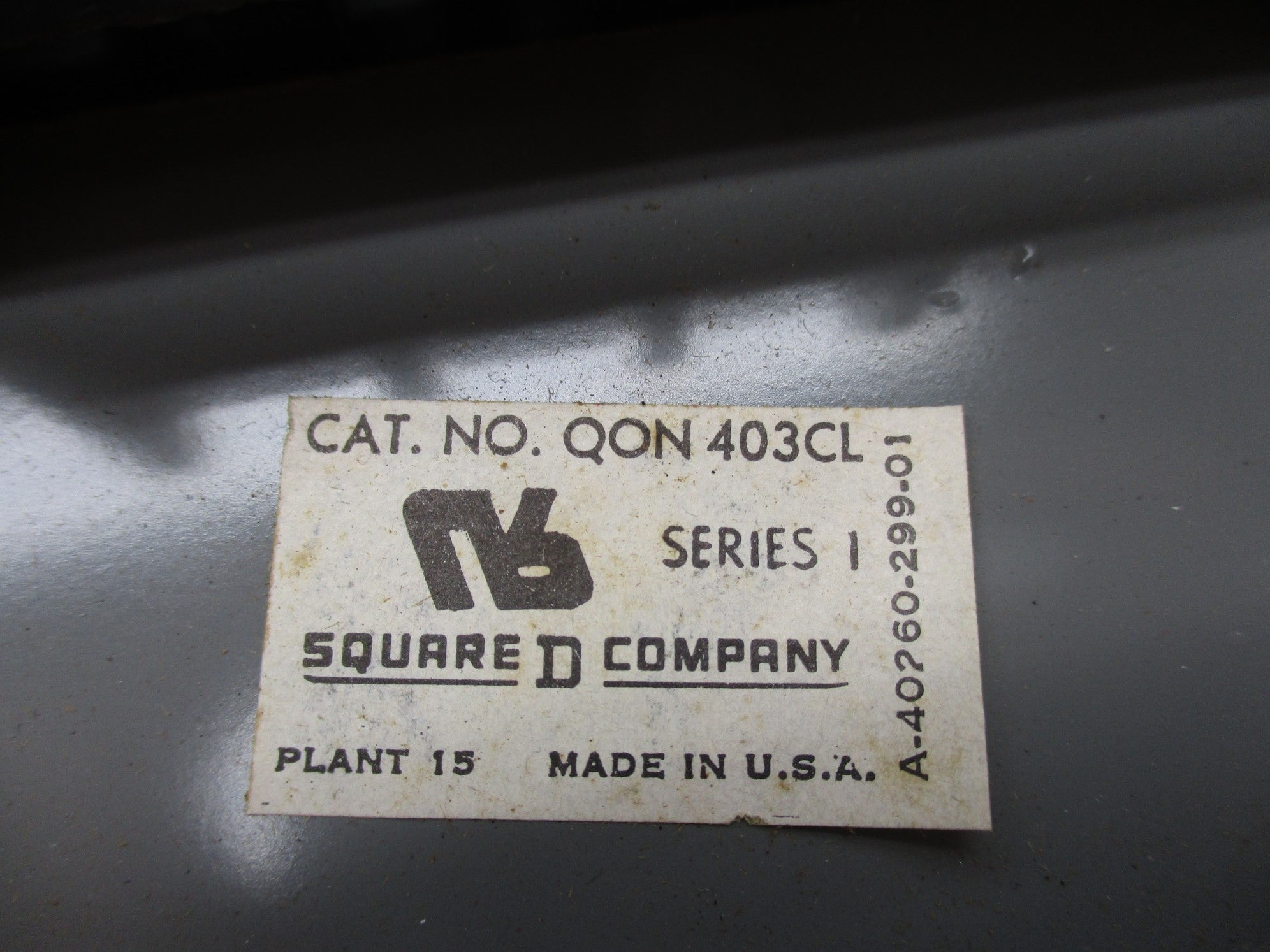 SQUARE D QON403CL SER. I NSNP