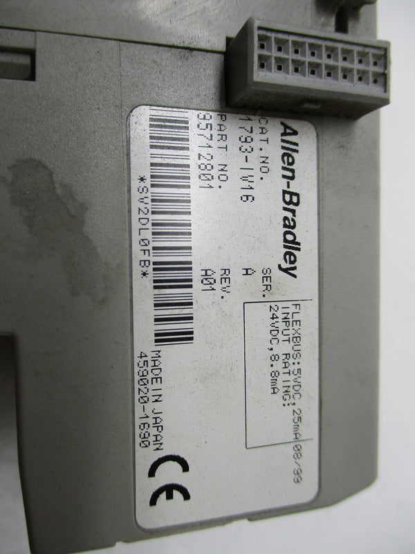 ALLEN BRADLEY 1793-IV16 SER. A (AS PICTURED)  NSNP