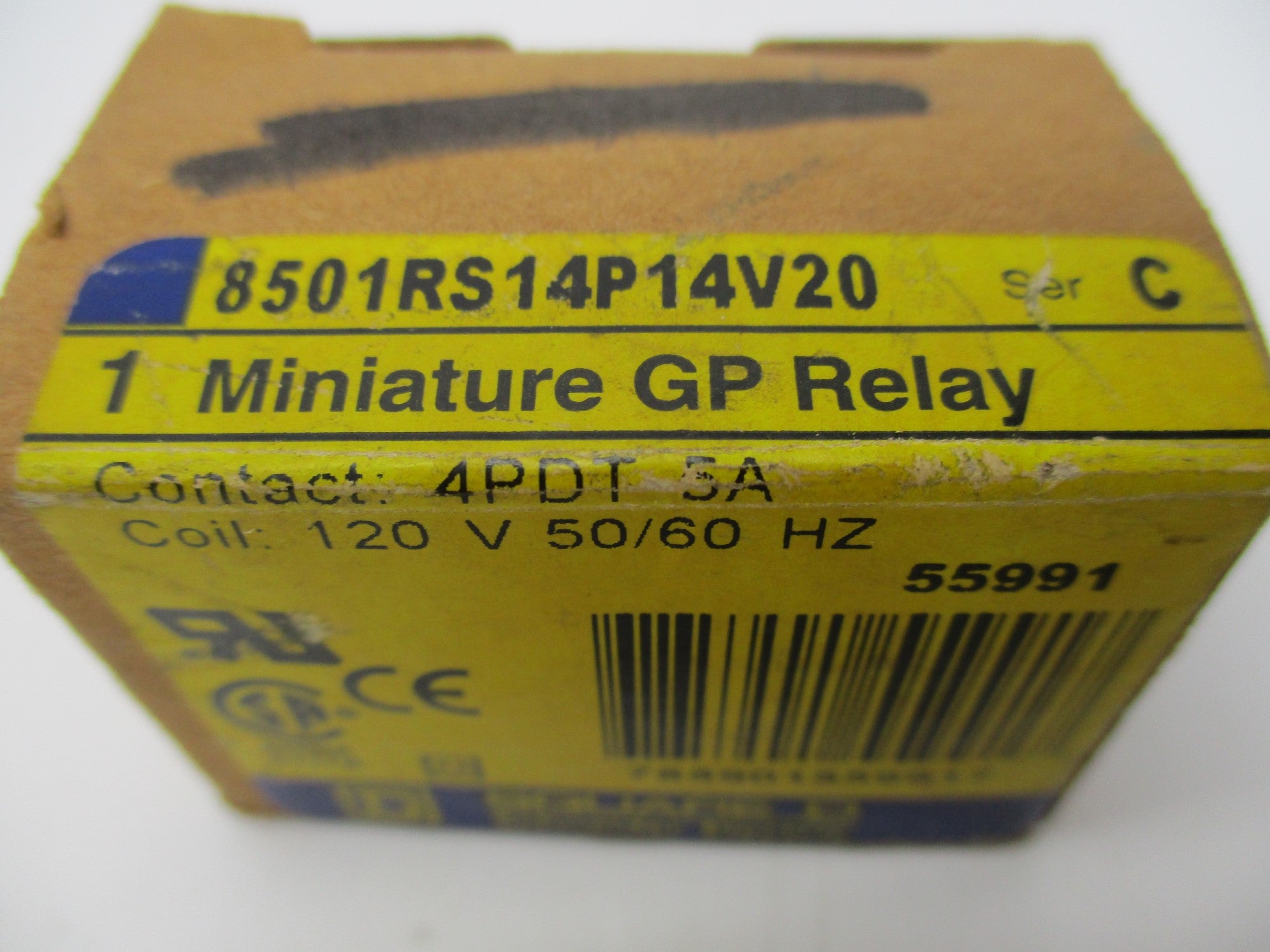 SQUARE D 8501RS14P14V20 SER. C 120V 5A NSMP