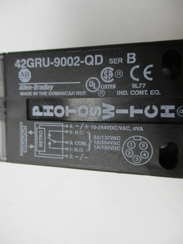 ALLEN BRADLEY 42GRU-9002-QD SER. B 70-264VDC/AC NSNP