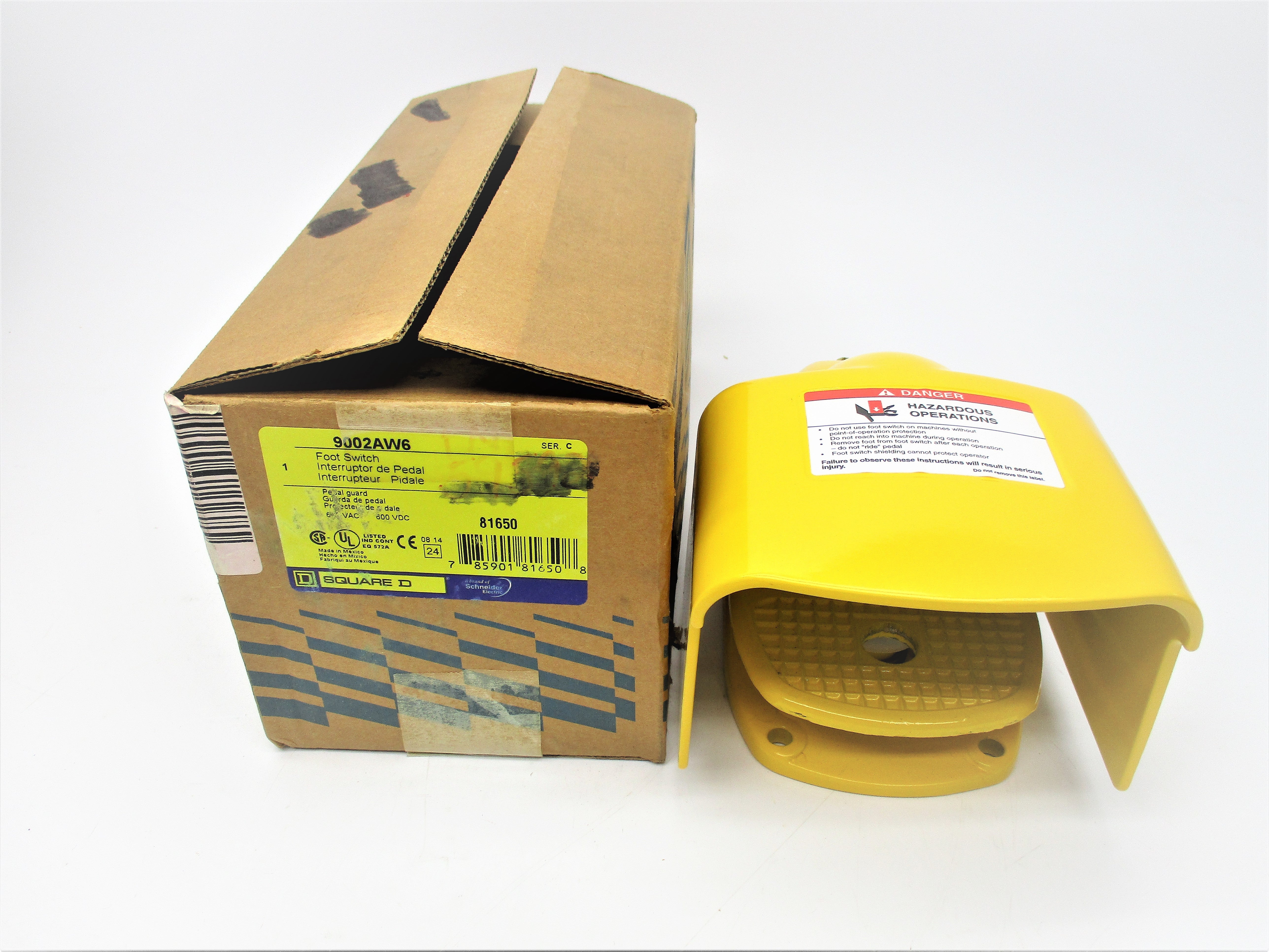 SQUARE D 9002AW6 600V SER. C NSMP