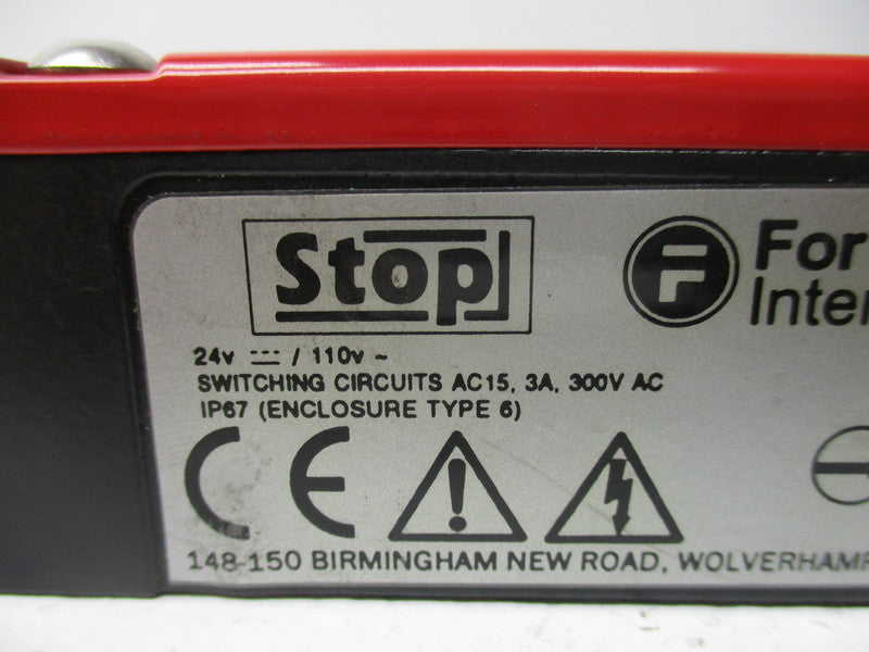 FORTRESS INTERLOCKS IP67 (AS PICTURED)  NSNP