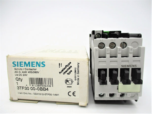 SIEMENS 3TF3000-0BB4 24VDC 20A NSMP