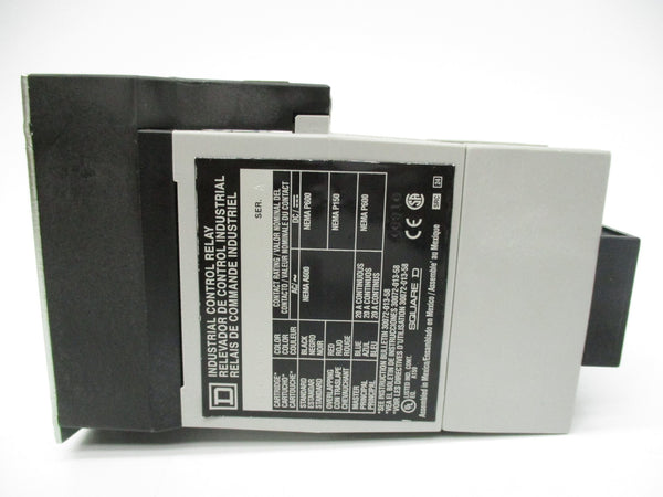 SQUARE D 8501XO80V02 SER. A 110/120V 20A NSMP