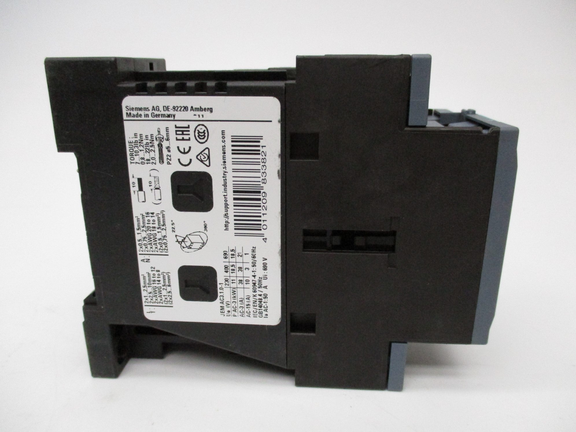 SIEMENS 3RT2028-1BB40 24VDC NSNP