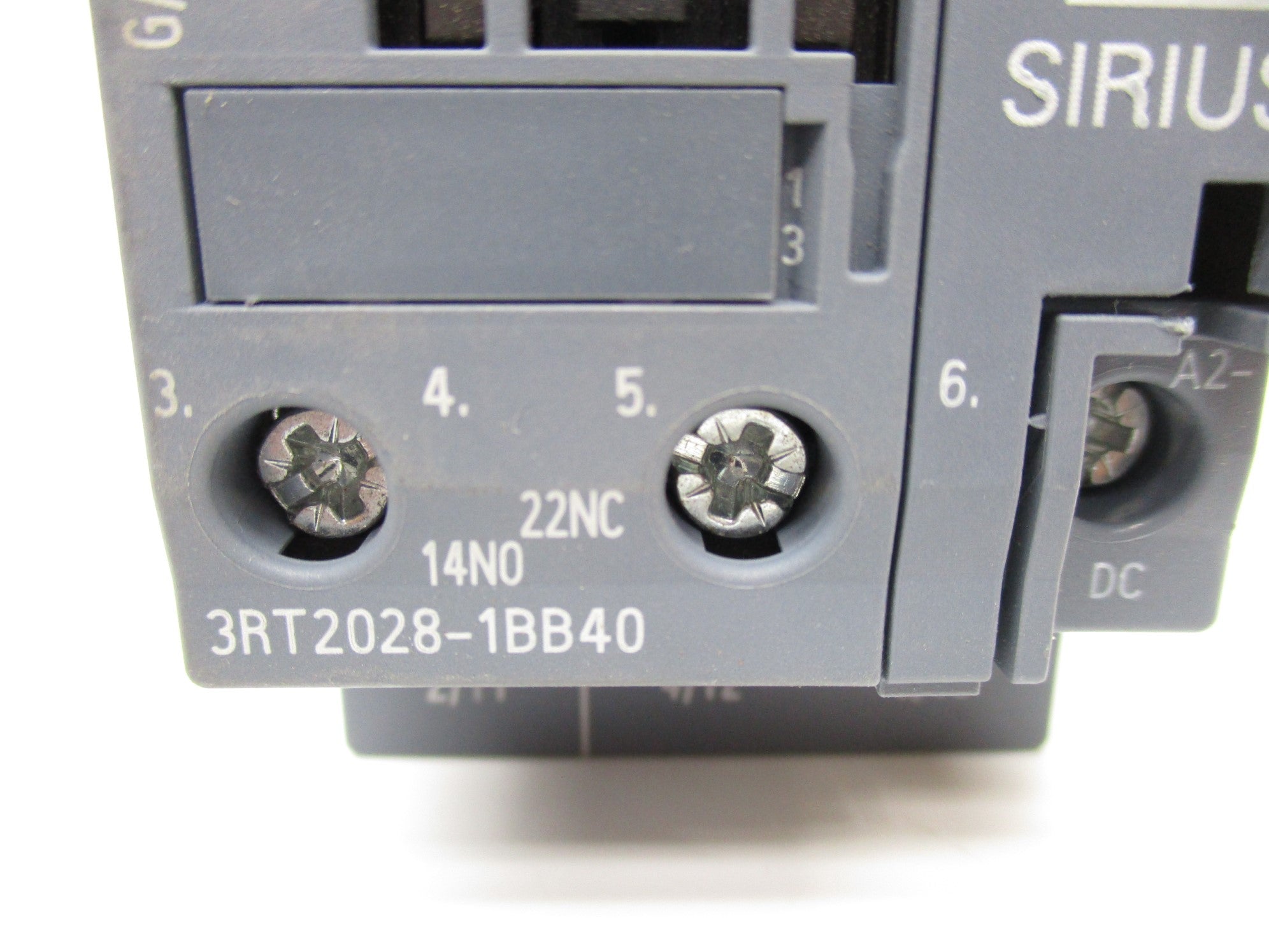 SIEMENS 3RT2028-1BB40 24VDC NSNP