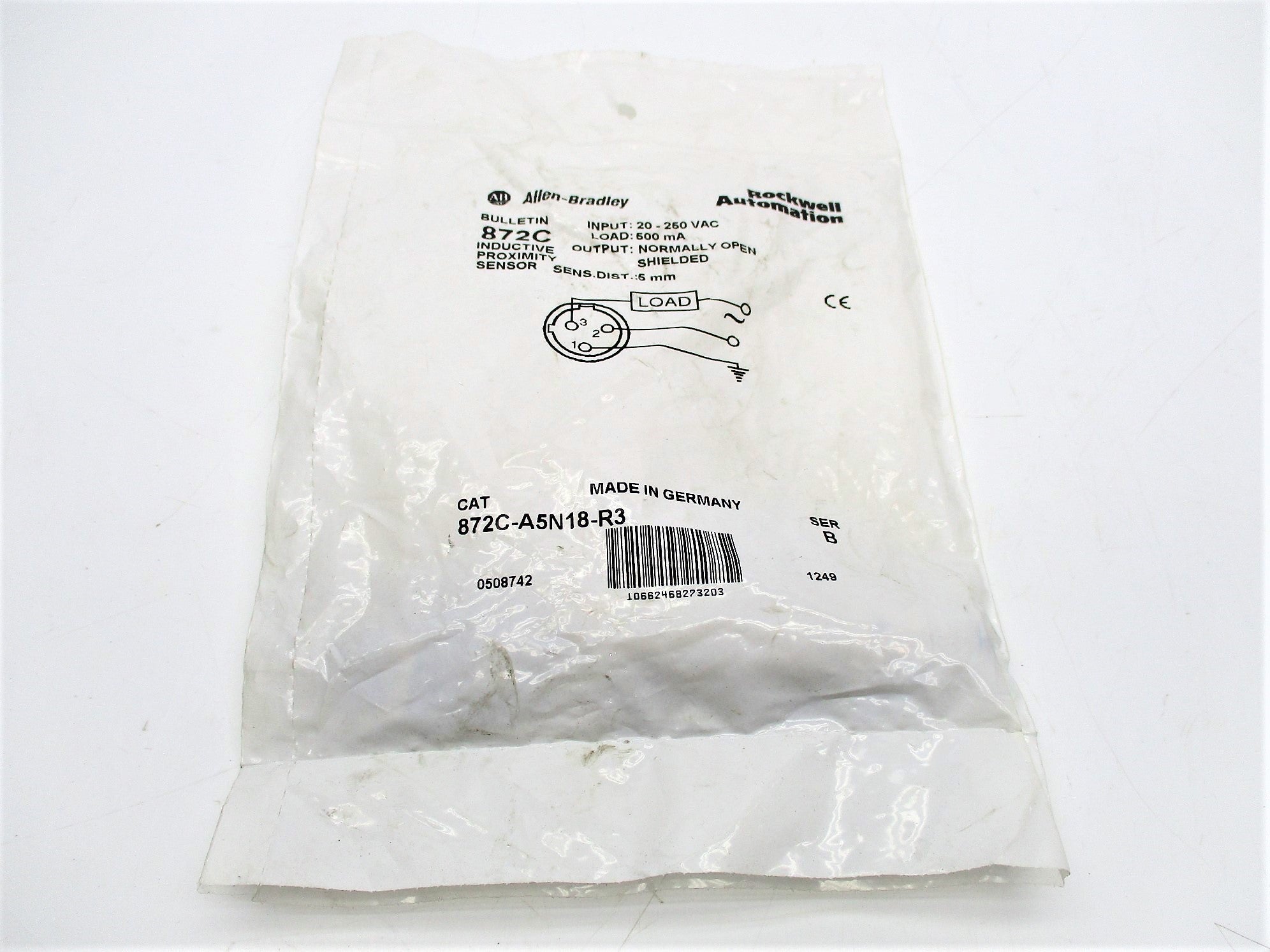 INDUSTRIAL SPARE PART 872C-A5N18-R3 SER. B 20-250VAC NSMP