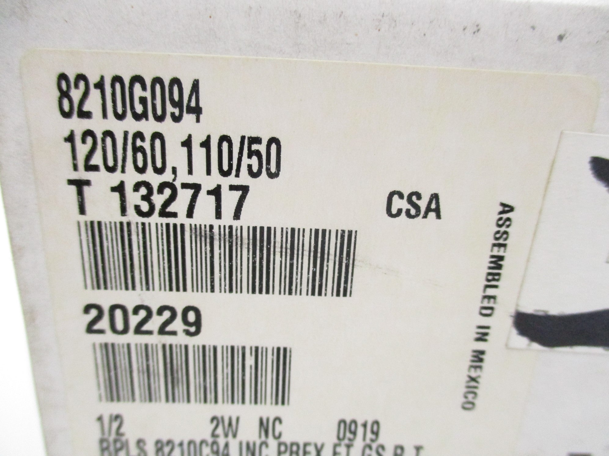ASCO 8210G094 110/120V 150PSI 1/2" NSMP