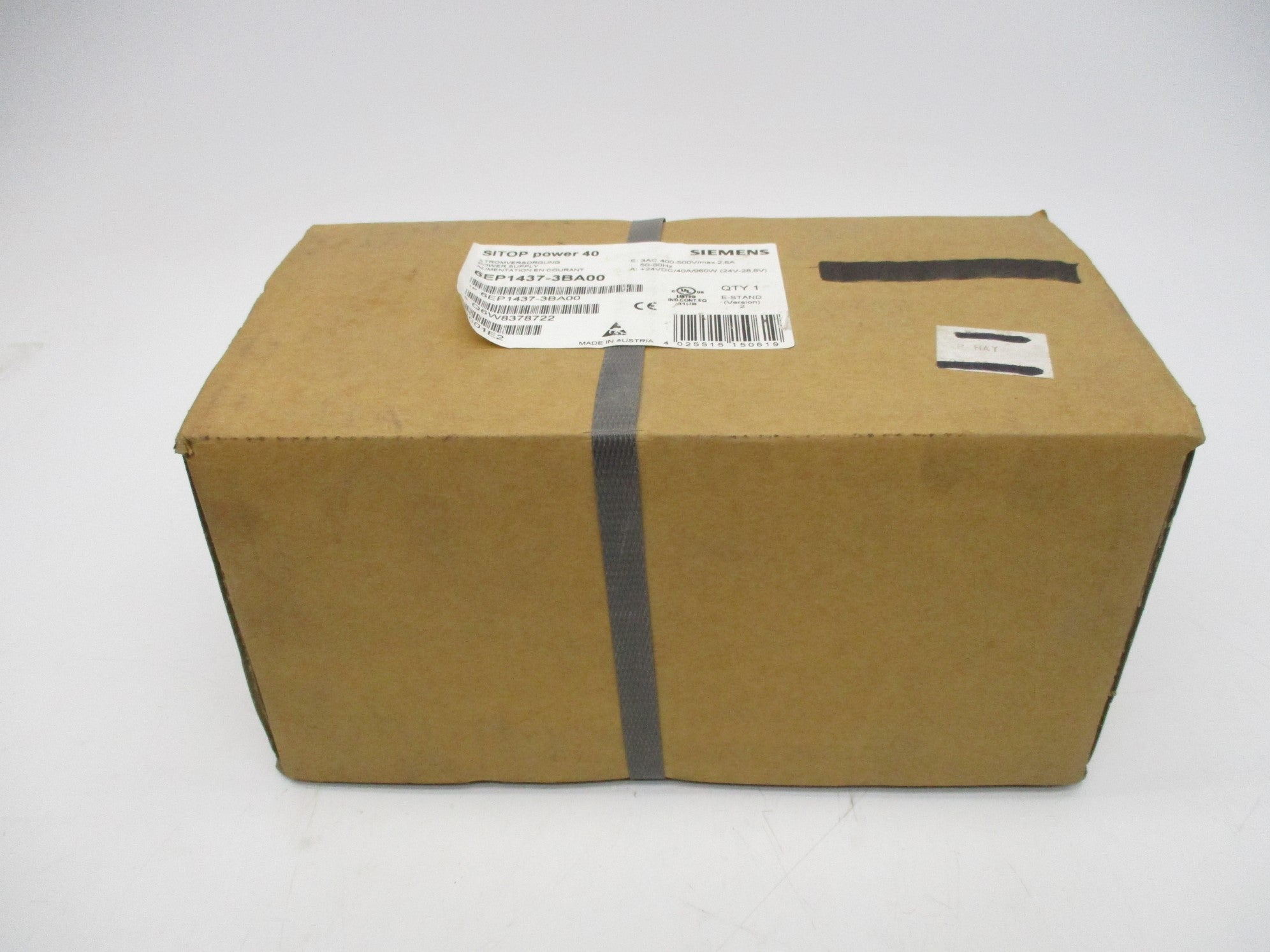 SIEMENS 6EP1437-3BA00 400-500V 2.6A NSFS