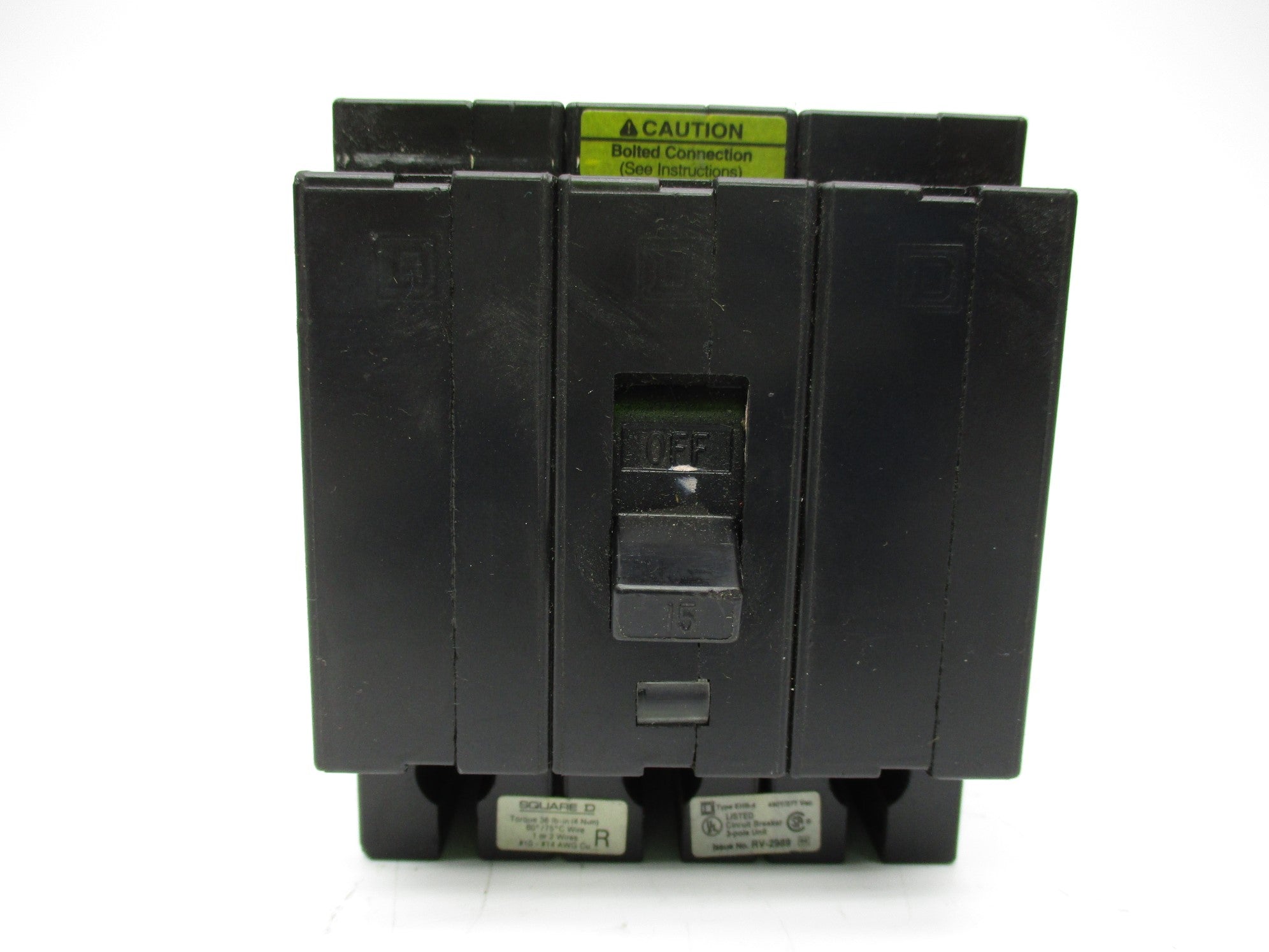SQUARE D EHB34015 277V 15A NSNP