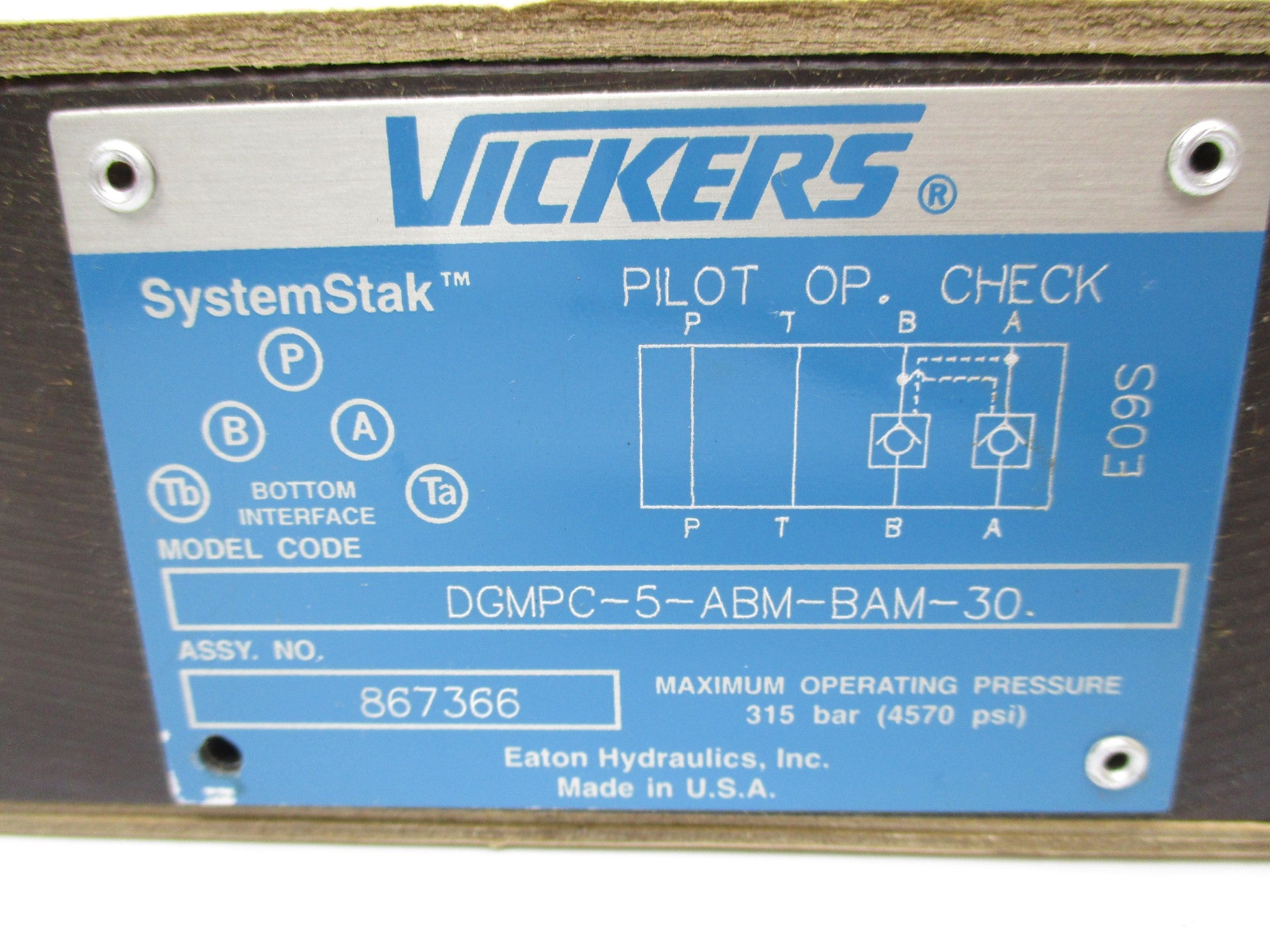 VICKERS DGMPC5ABMBAM30 NSNP