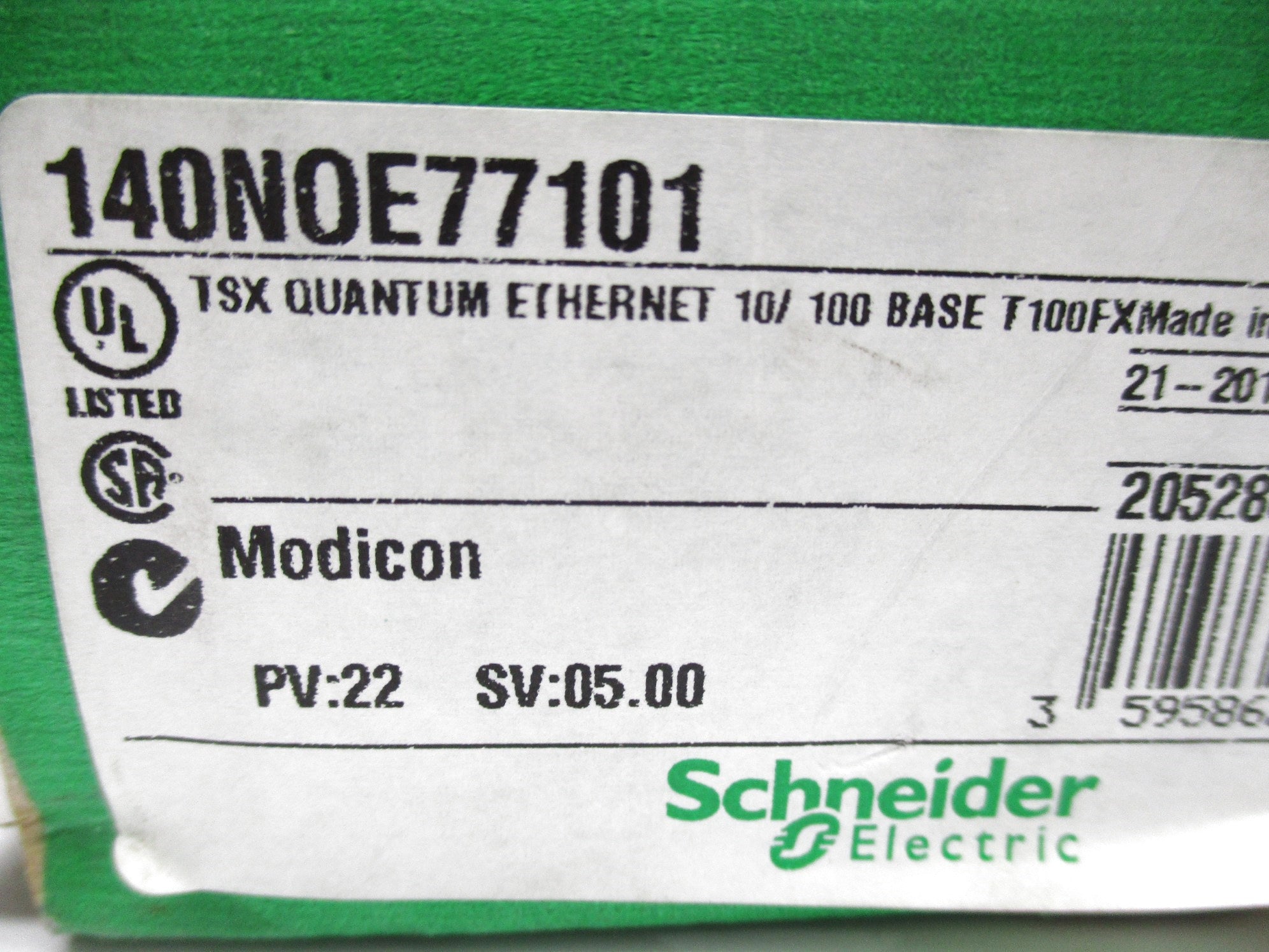 SCHNEIDER ELECTRIC 140NOE77101 NSMP