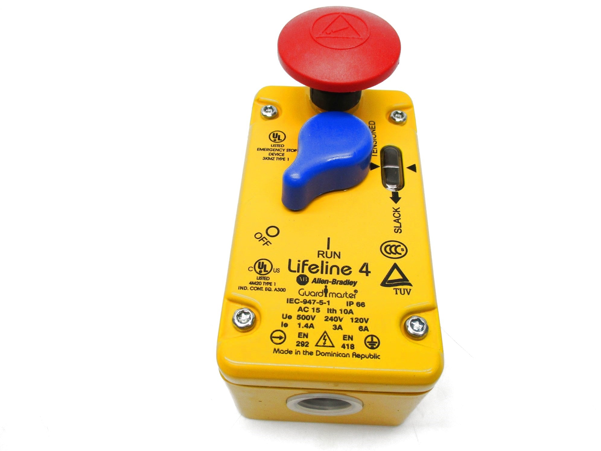 ALLEN BRADLEY 440E-L13043 SER. E 500V 1.4A (BR/WH) NSMP