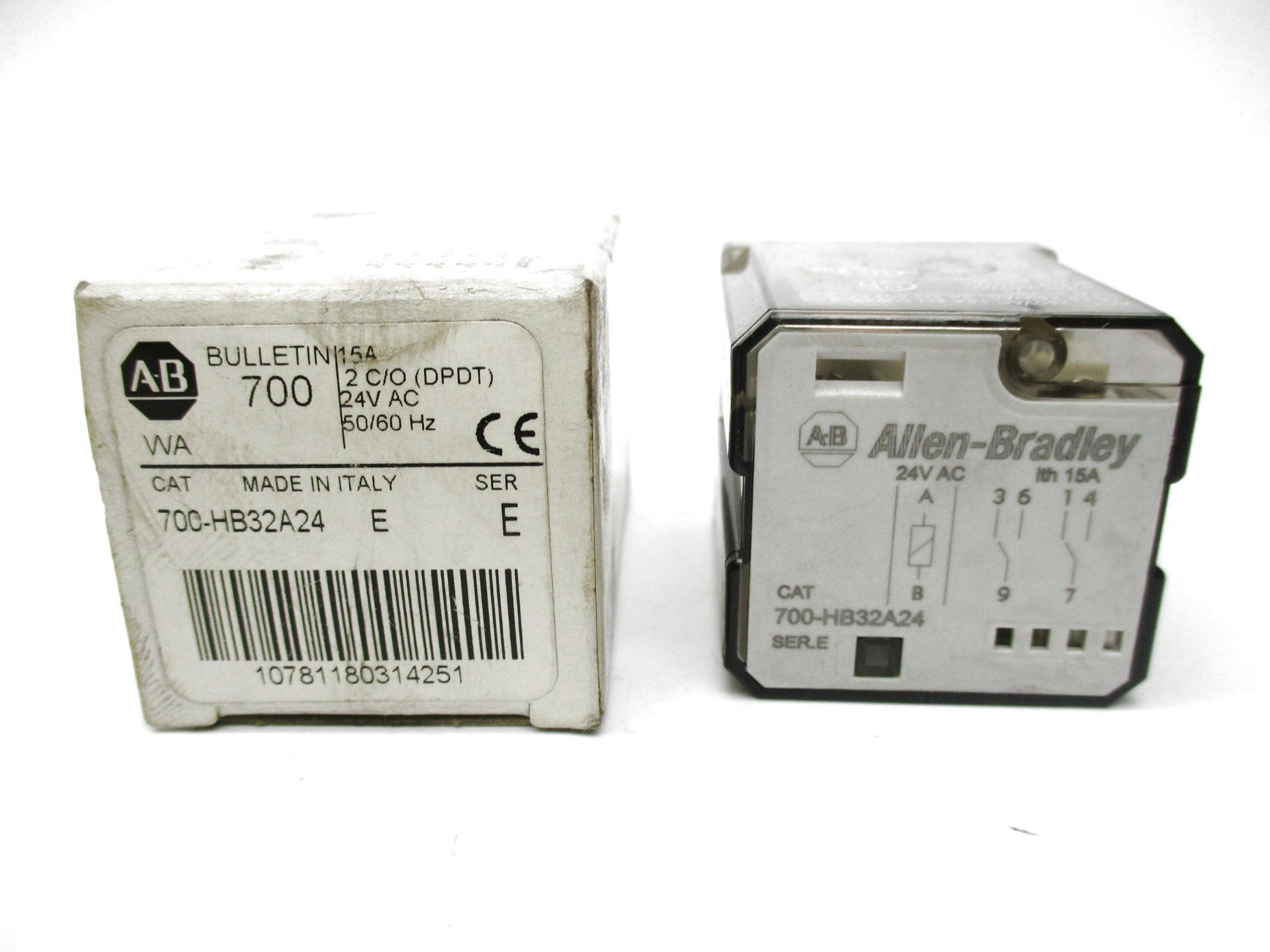 ALLEN BRADLEY 700-HB32A24 SER. E 24VAC 15A (WH) NSMP