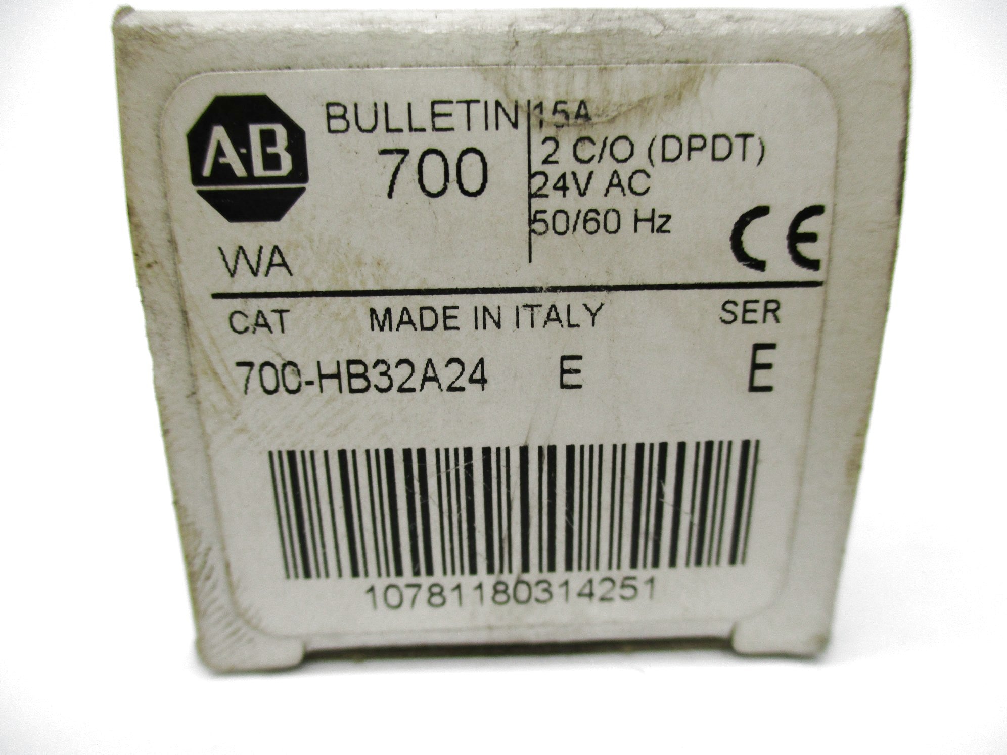 ALLEN BRADLEY 700-HB32A24 SER. E 24VAC 15A (WH) NSMP