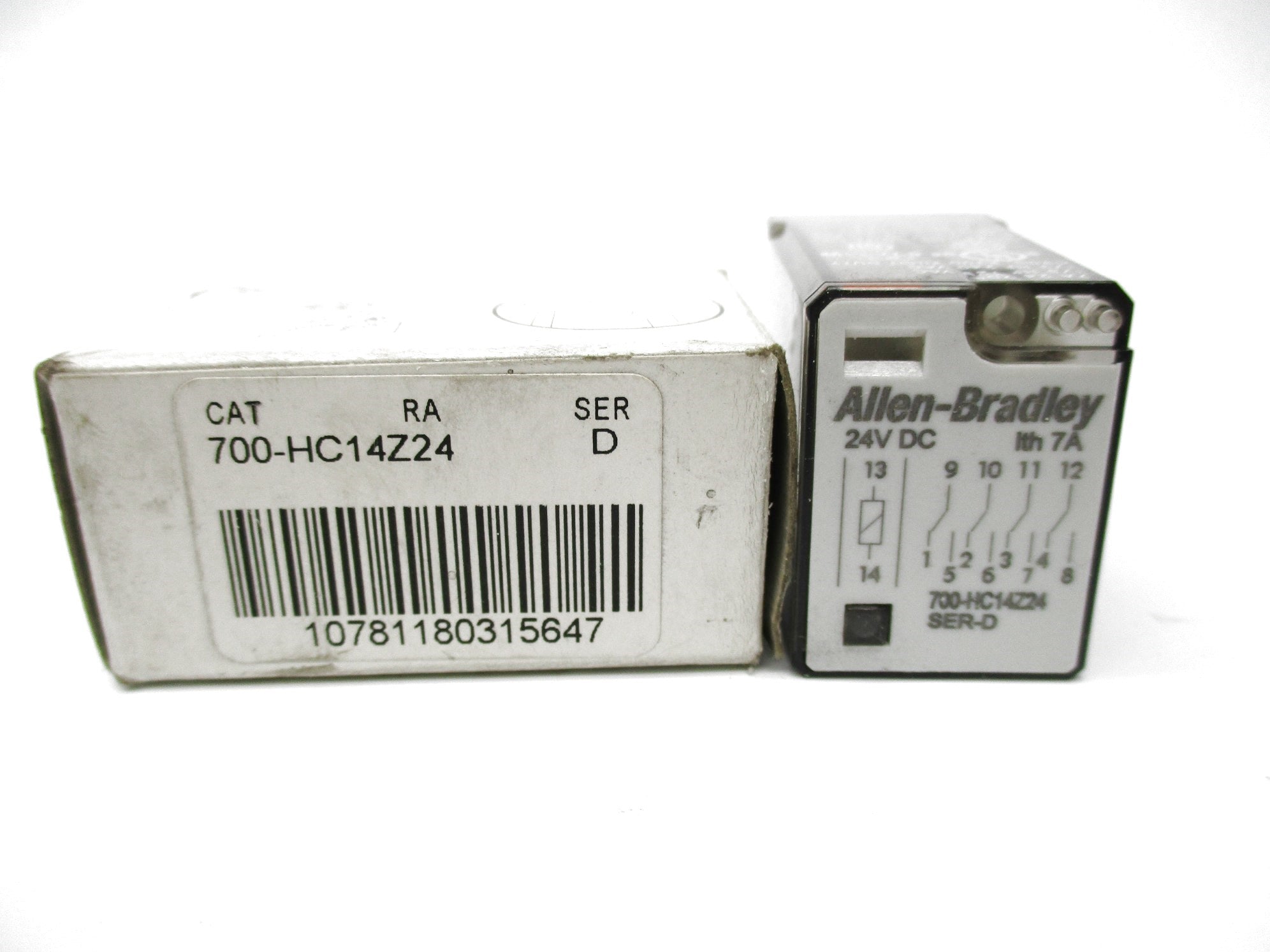 ALLEN BRADLEY 700-HC14Z24 SER. D 24VDC 7A (WH) NSMP