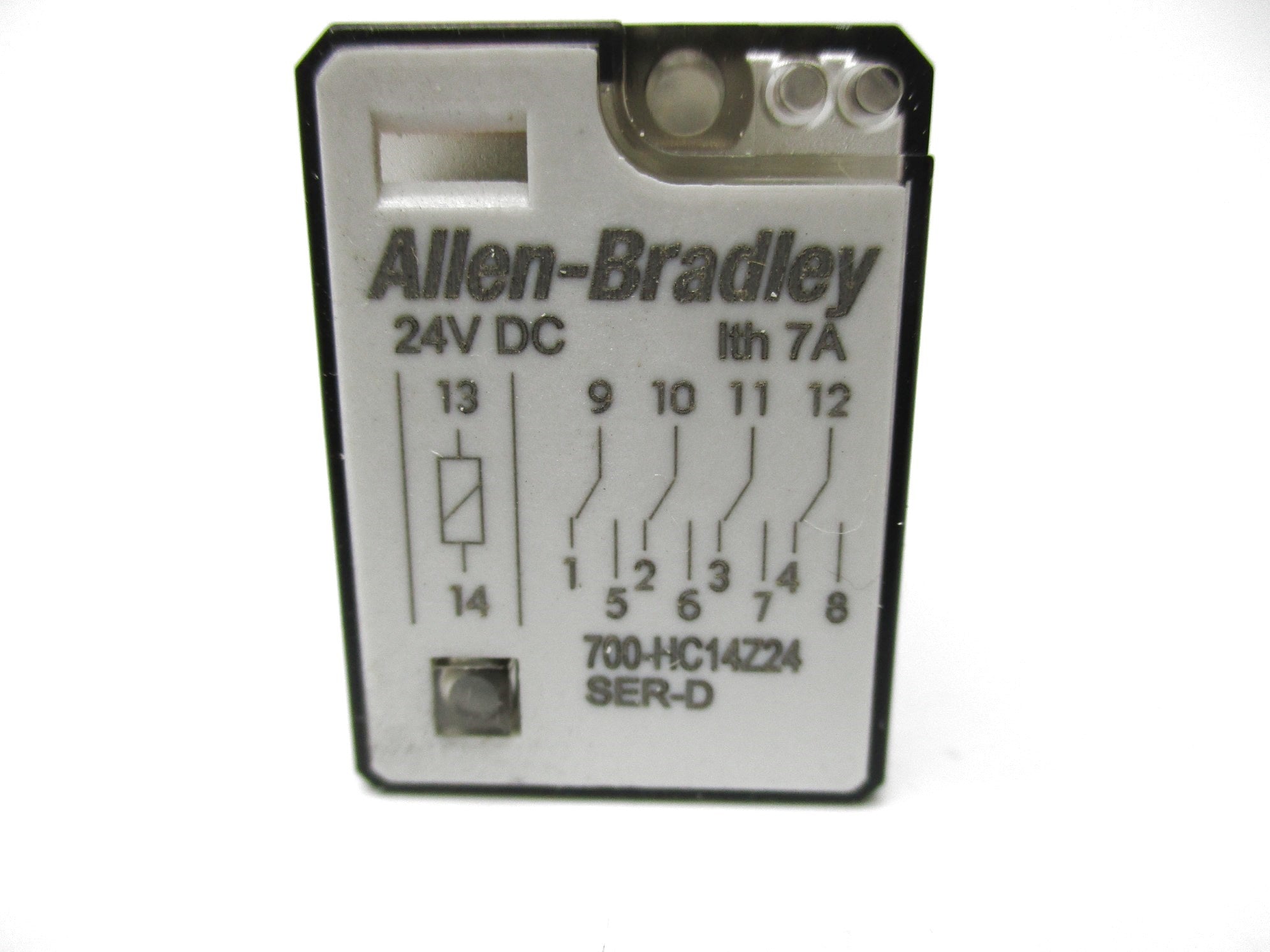 ALLEN BRADLEY 700-HC14Z24 SER. D 24VDC 7A (WH) NSMP