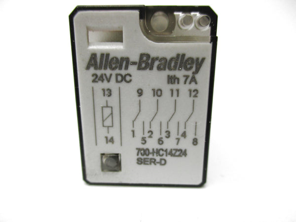 ALLEN BRADLEY 700-HC14Z24 SER. D 24VDC 7A (WH) NSMP
