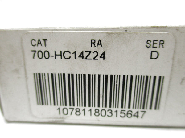 ALLEN BRADLEY 700-HC14Z24 SER. D 24VDC 7A (WH) NSMP