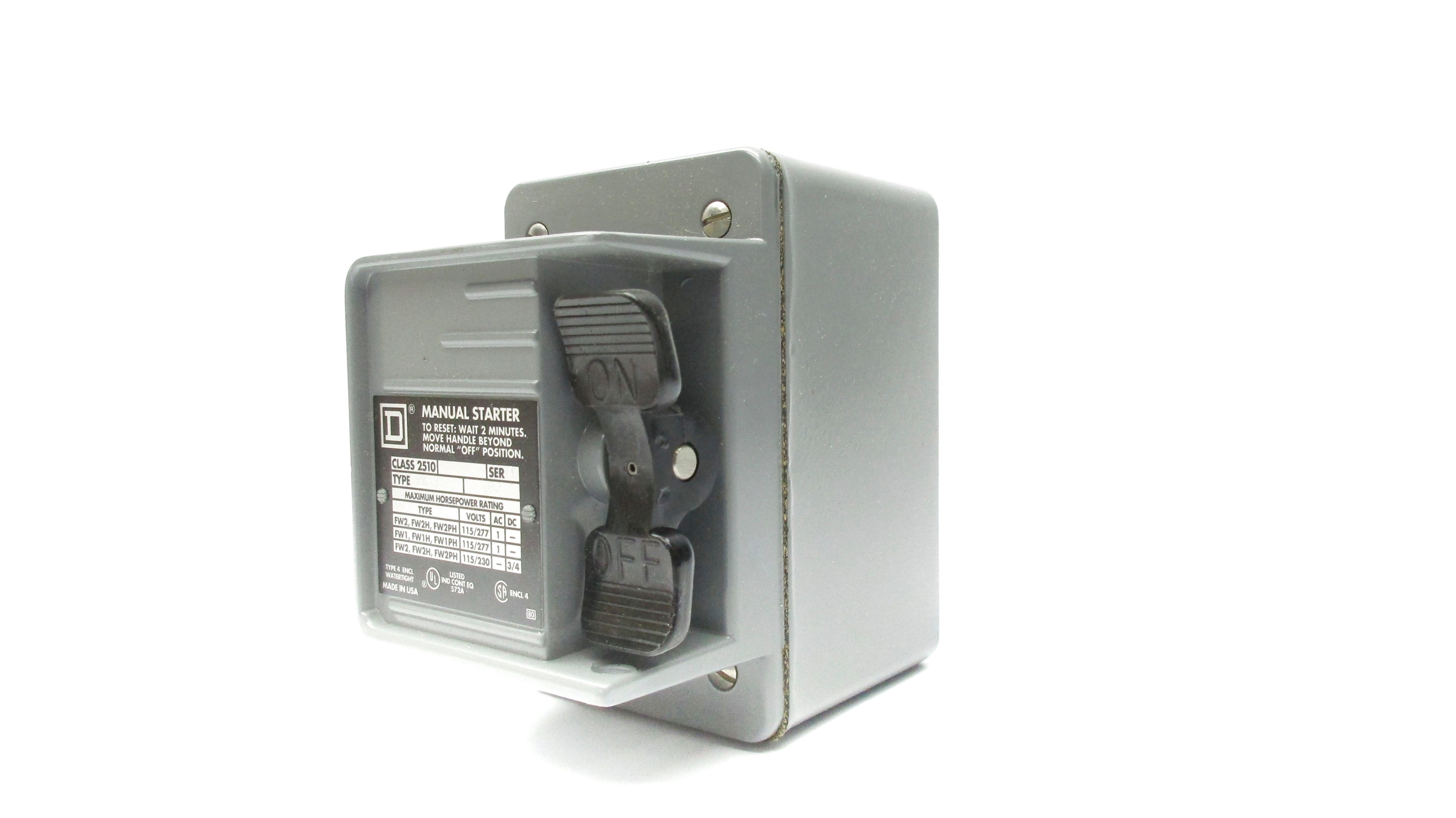 SQUARE D 2510FW1 SER. A 277VAC NSMP