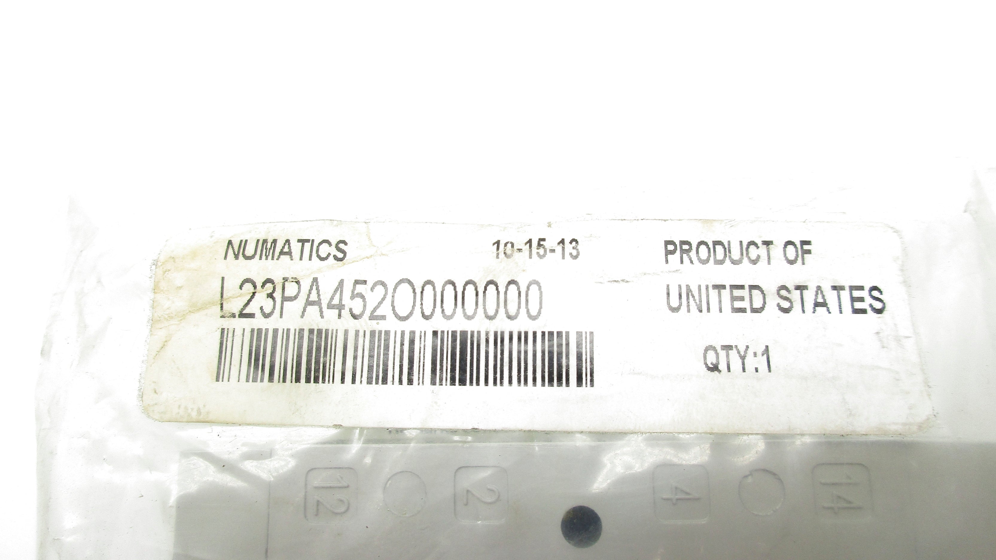 NUMATICS L23PA452O000000 14.5-145PSIG NSMP