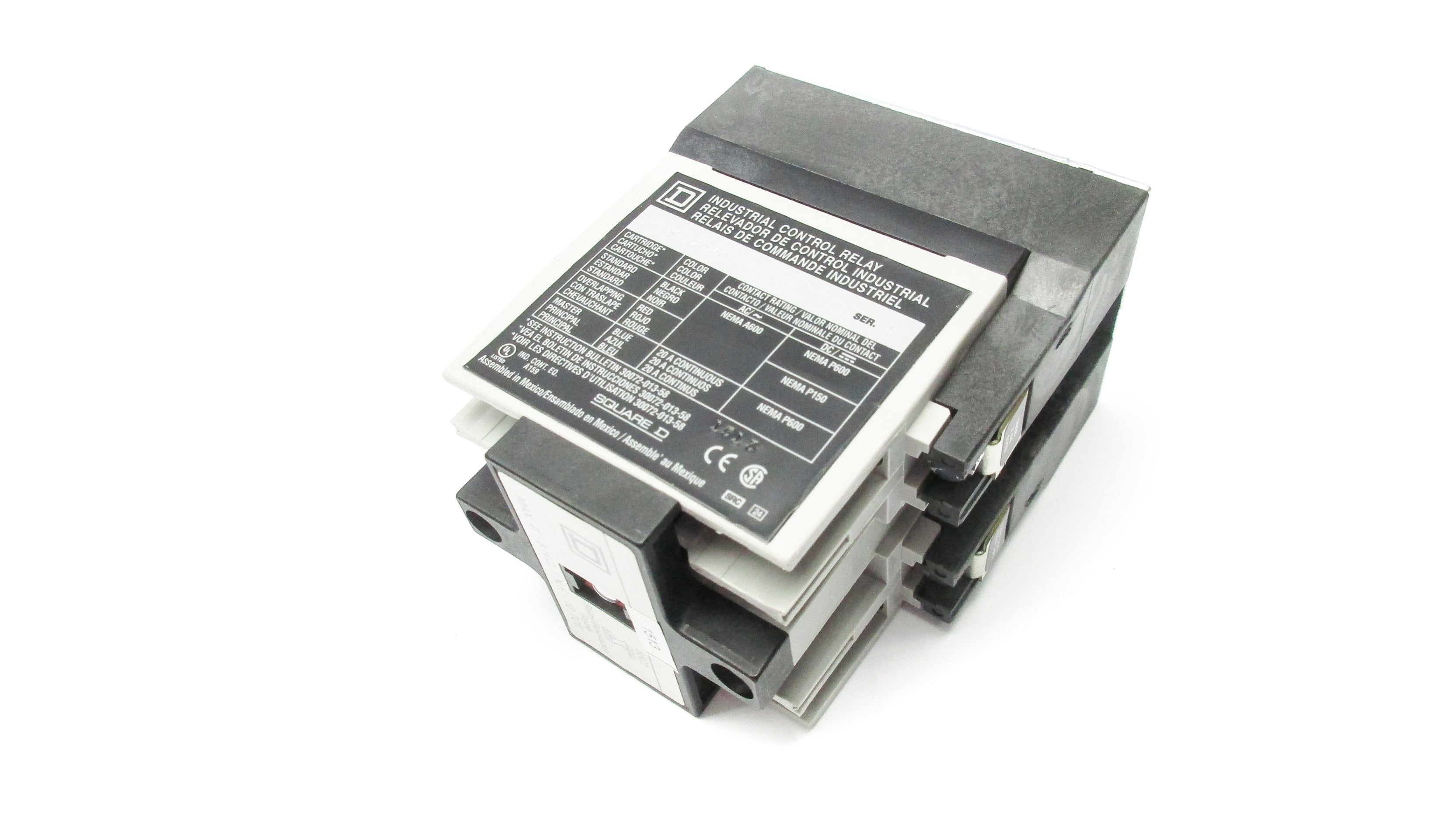 SQUARE D 8501XO40V02 SER. A 110/120V 20A NSMP