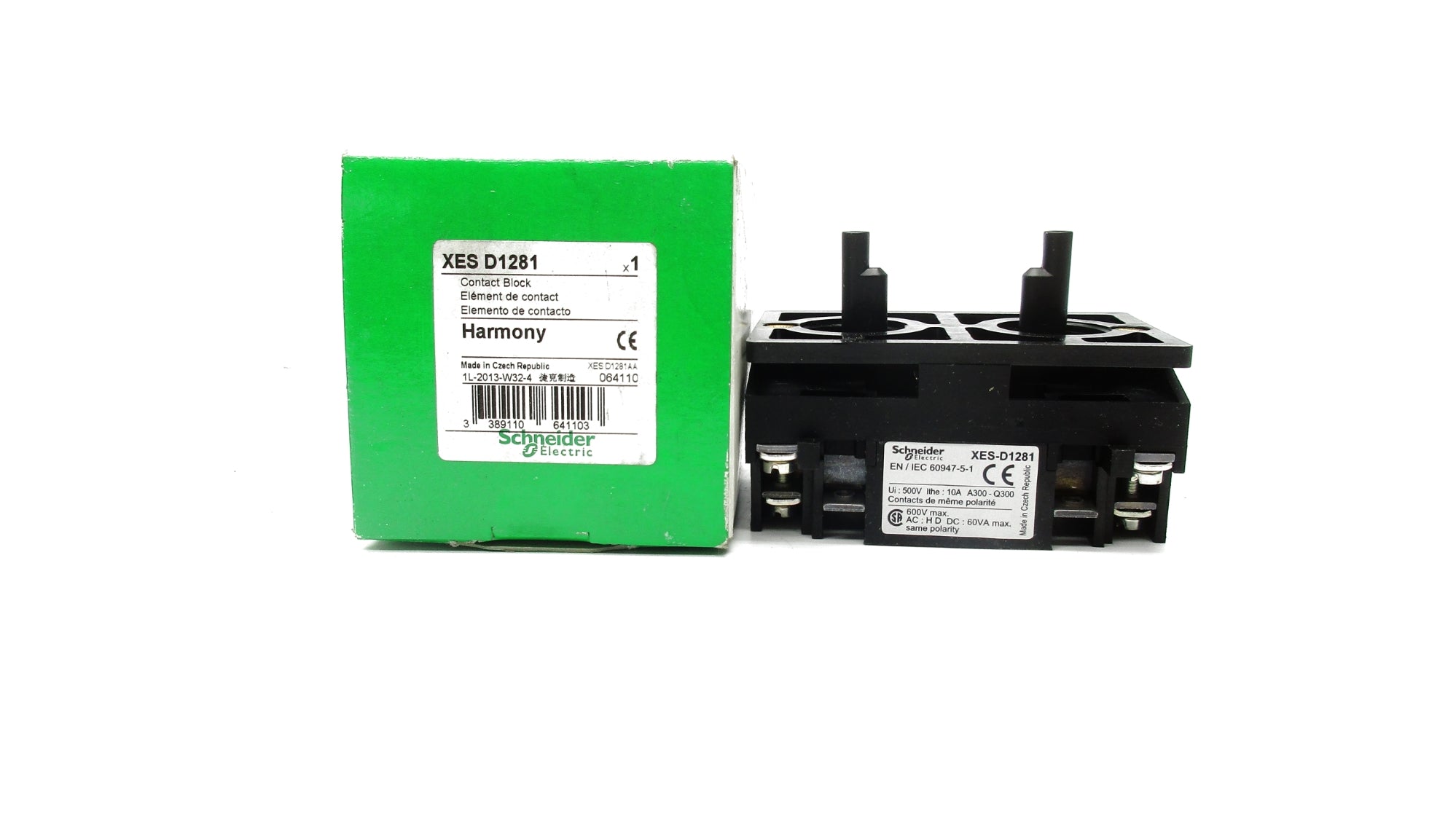 SCHNEIDER ELECTRIC XESD1281 600VAC 10A NSMP