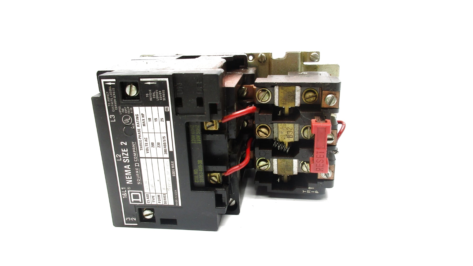 SQUARE D 85365DG1 SER. A 110/120V UNMP
