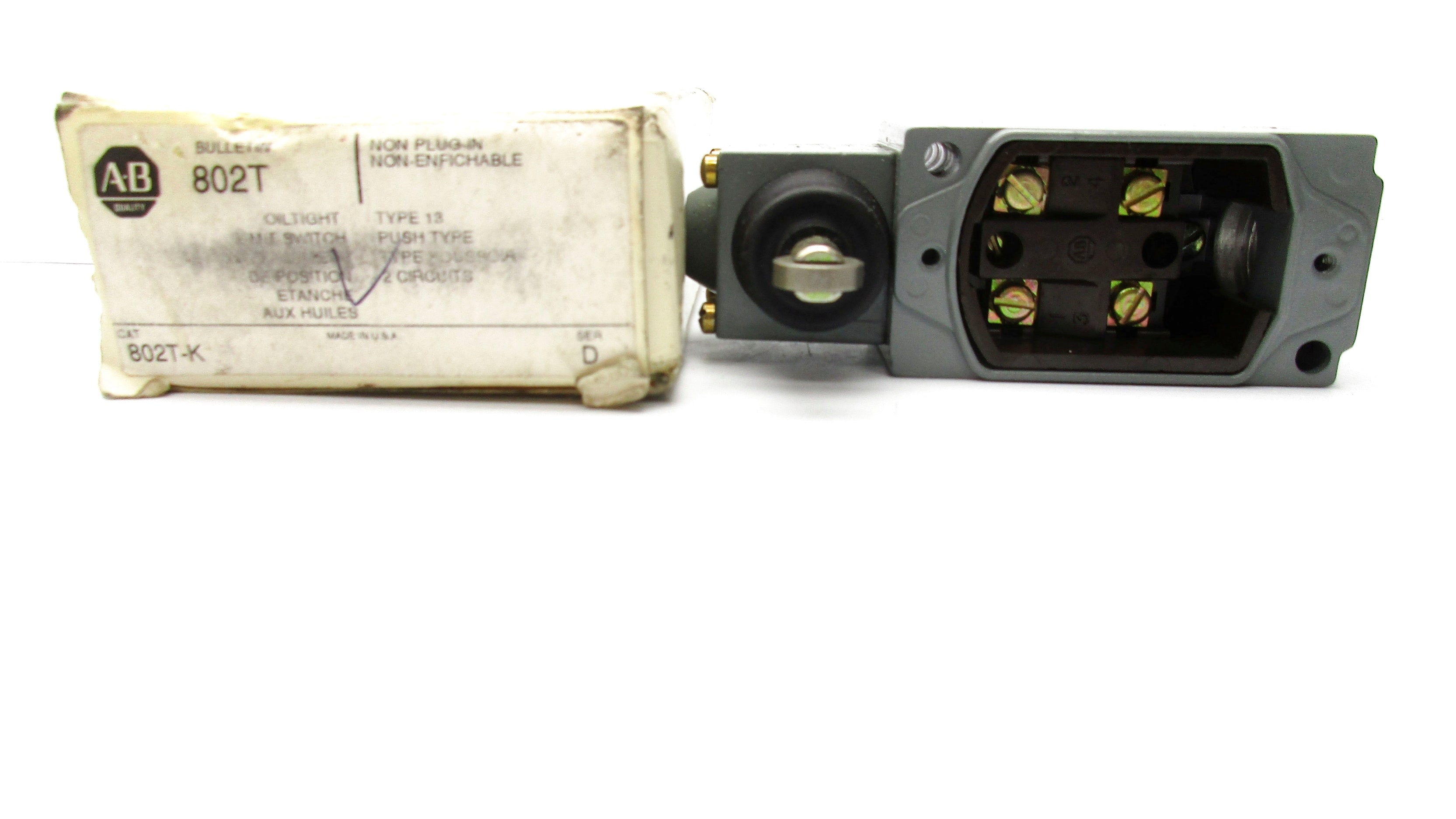 INDUSTRIAL SPARE PART 802T-K SER. D (AS PICTURED) (WH) NSMP