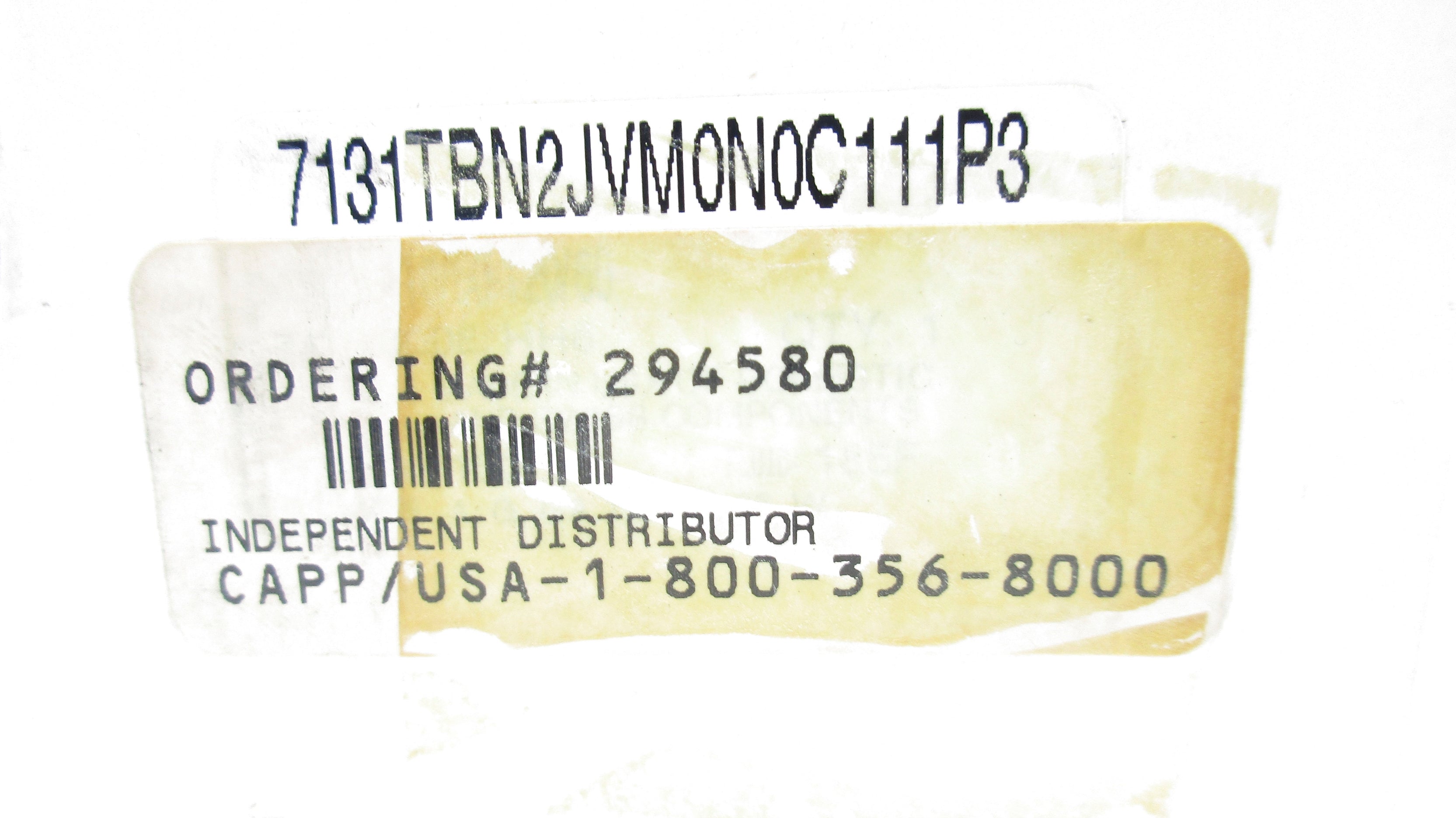 HONEYWELL 7131TBN2JVM0N0C111P3 110/120V 150PSI NSMP