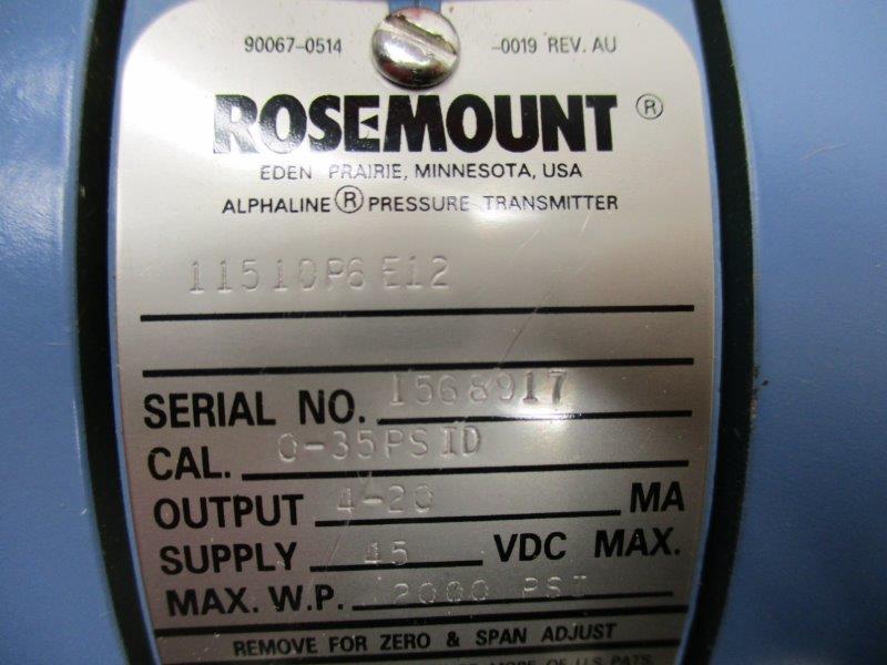 ROSEMOUNT 1151DP6E12  NSNP