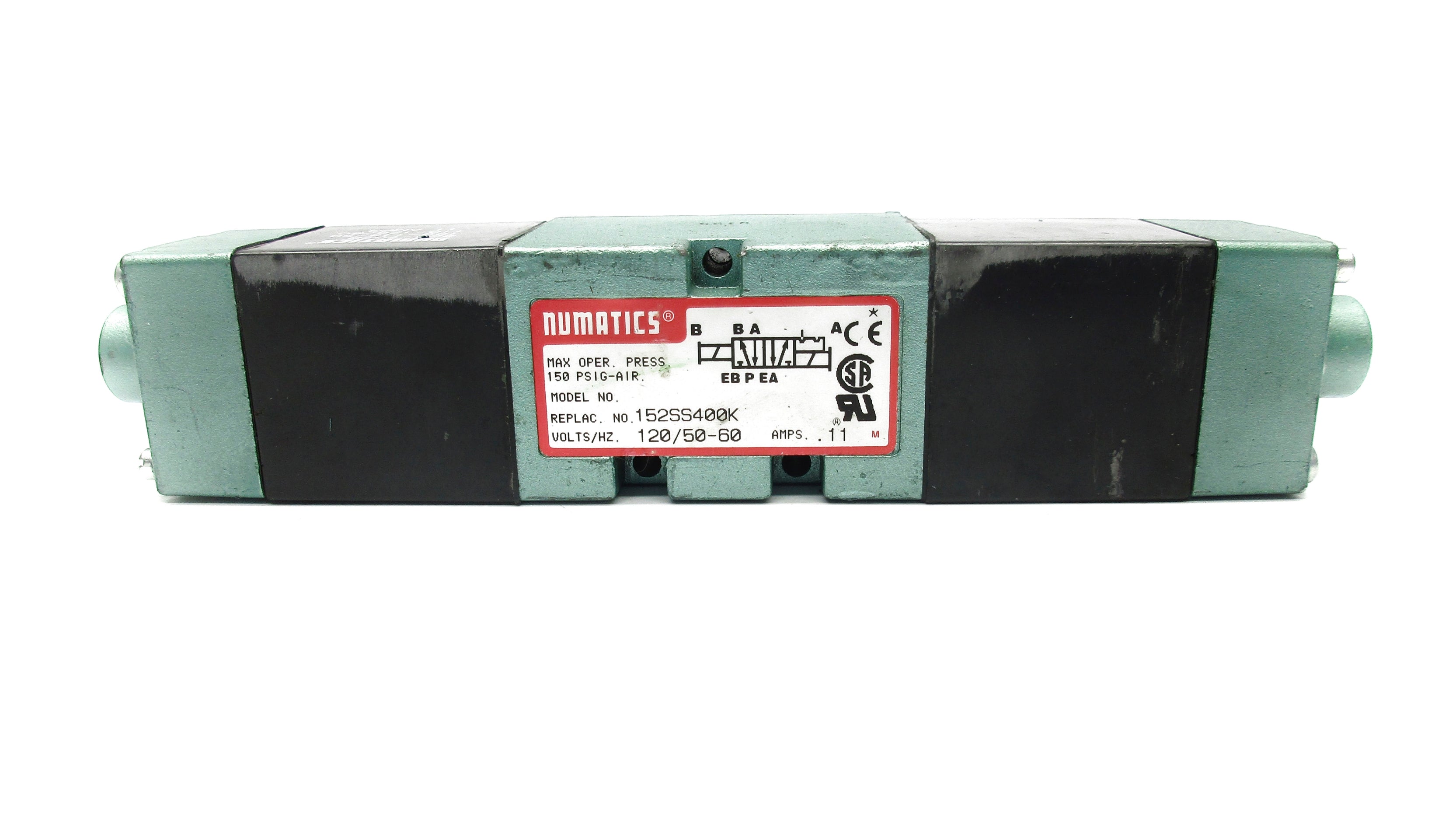 NUMATICS 152SS400K 120V 150PSIG UNMP