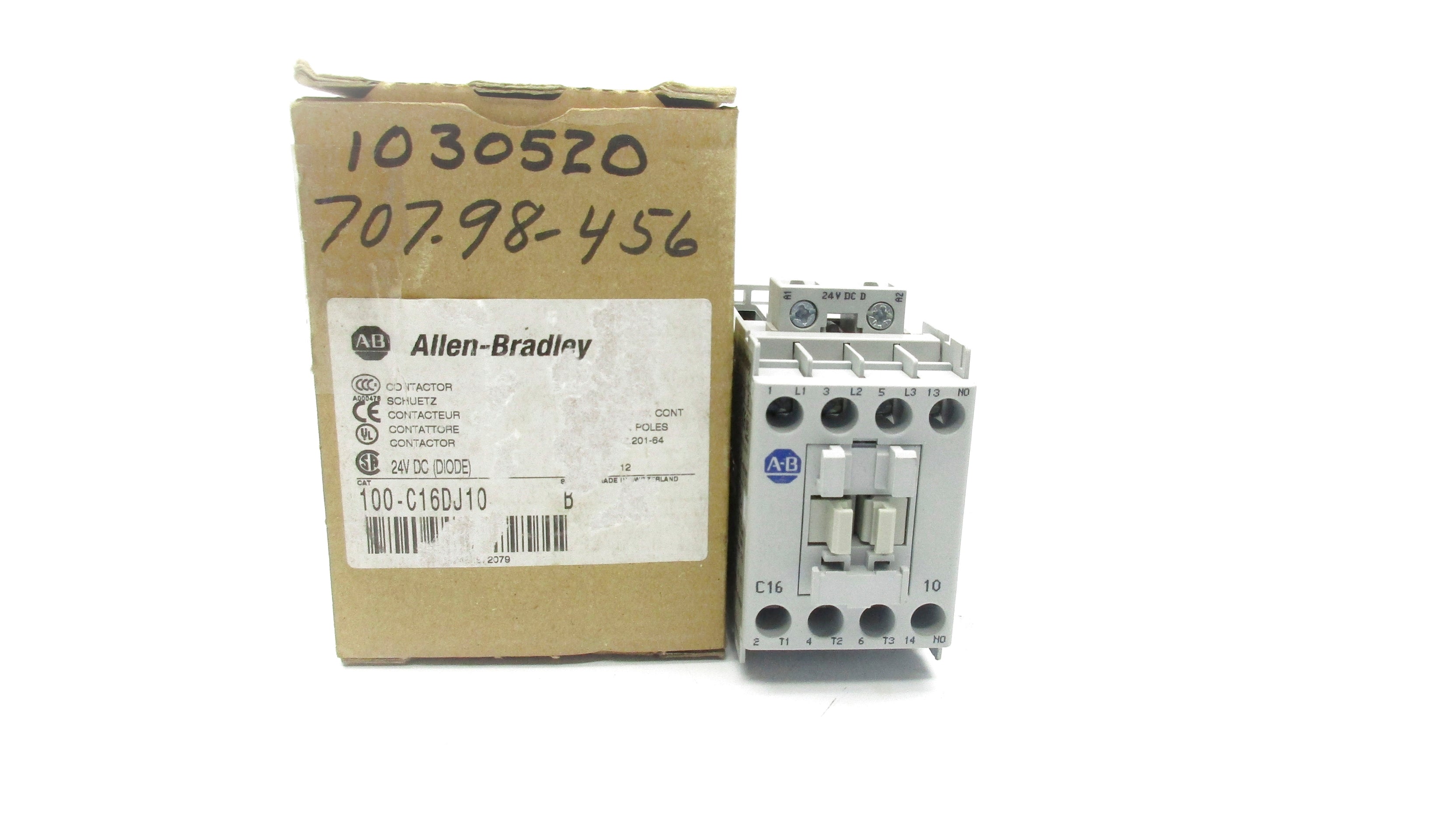 INDUSTRIAL SPARE PART 100-C16DJ10 SER. B 24VDC 32A (BR/WH) NSMP